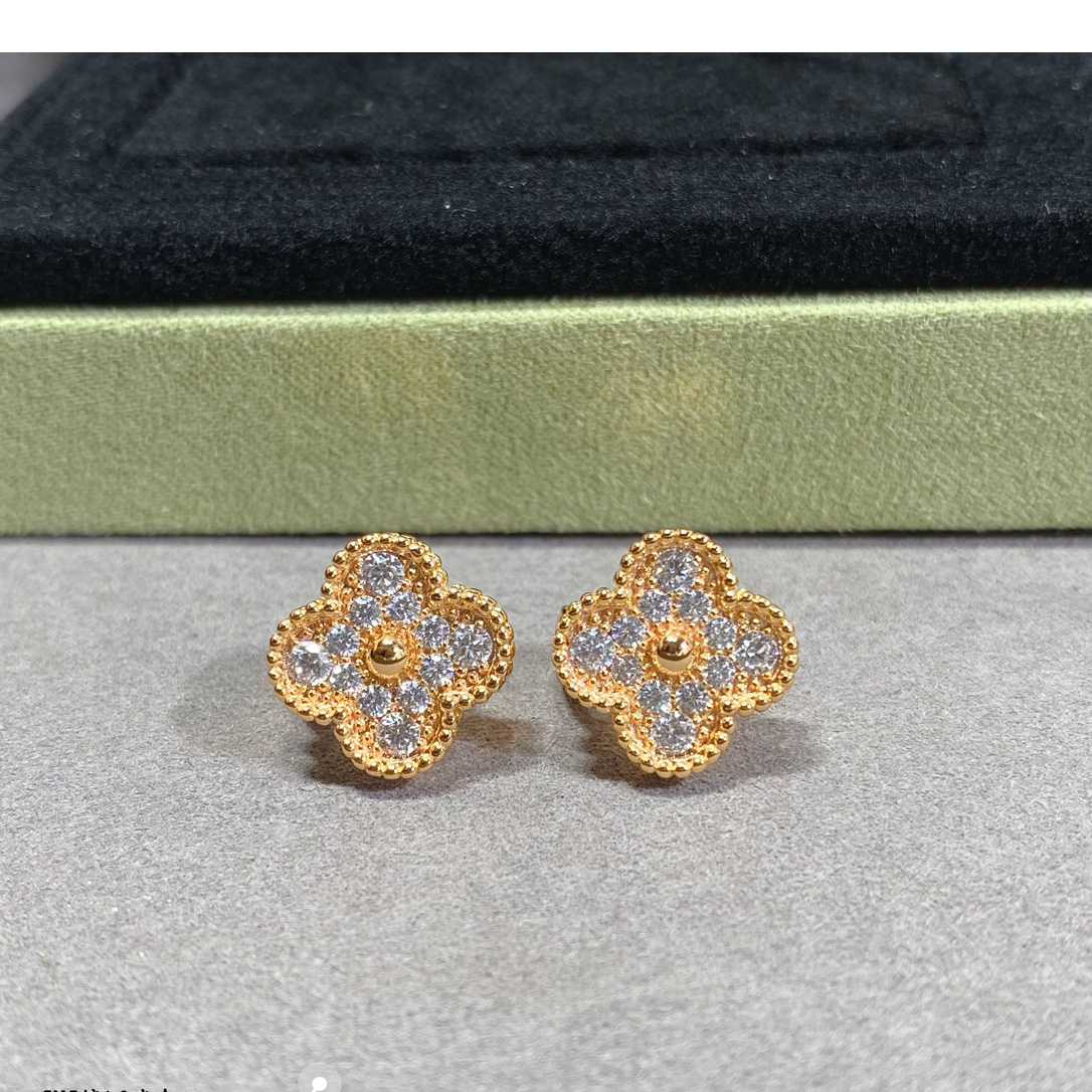 Van Cleef & Arpels Vintage Alhambra Earrings sp162    (50% Off Sale) - DopestKickz