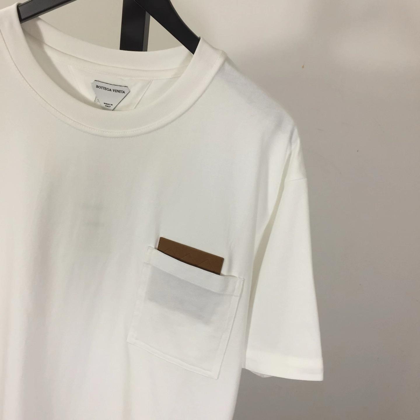 Bottega Veneta Pima Cotton Jersey T-Shirt   - DopestKickz