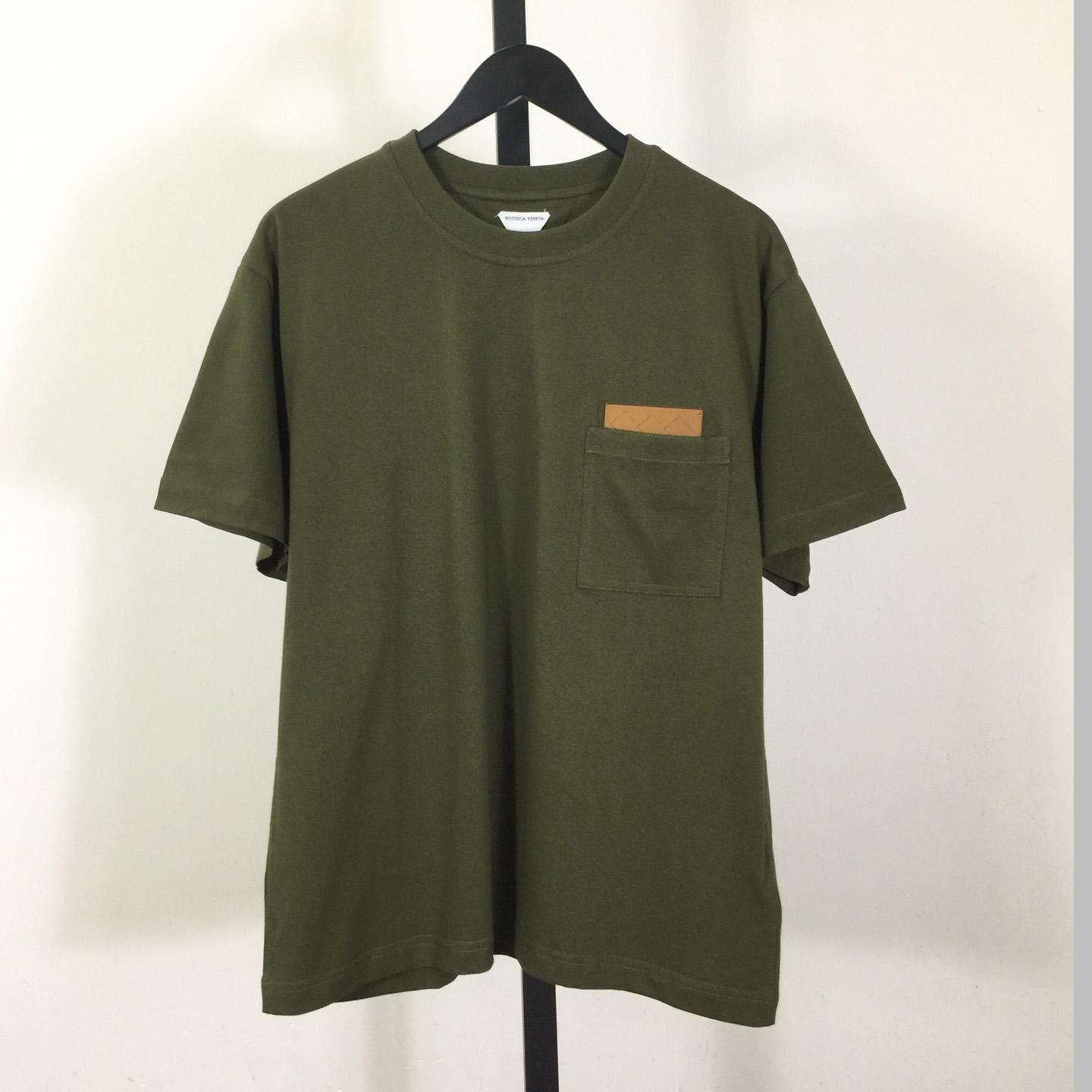 Bottega Veneta Pima Cotton Jersey T-Shirt   - DopestKickz