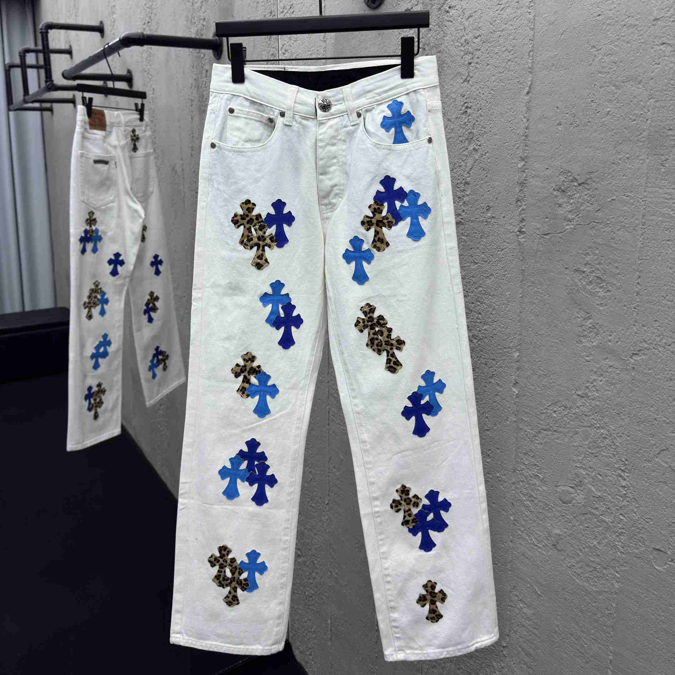 Chrome Hearts Jeans - DopestKickz
