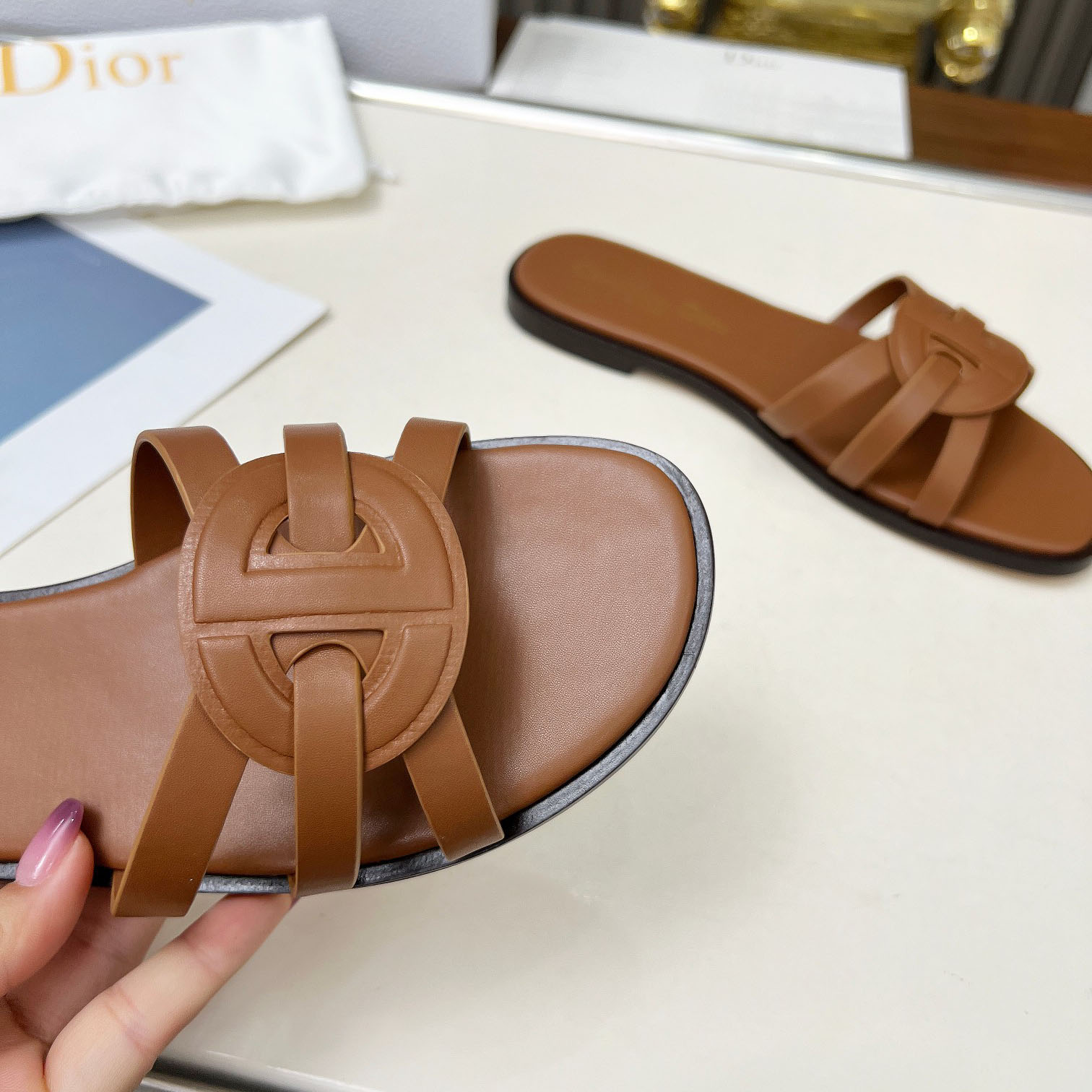Dior D-Lane Slide - DopestKickz