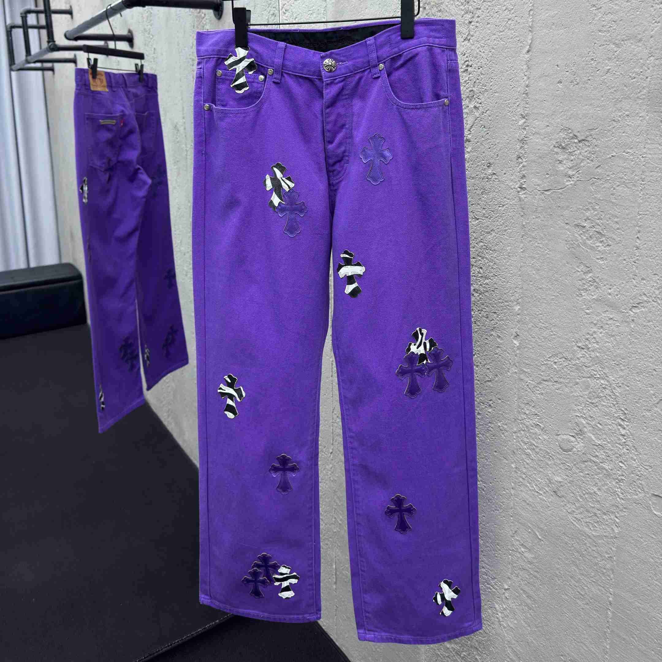 Chrome Hearts Jeans - DopestKickz