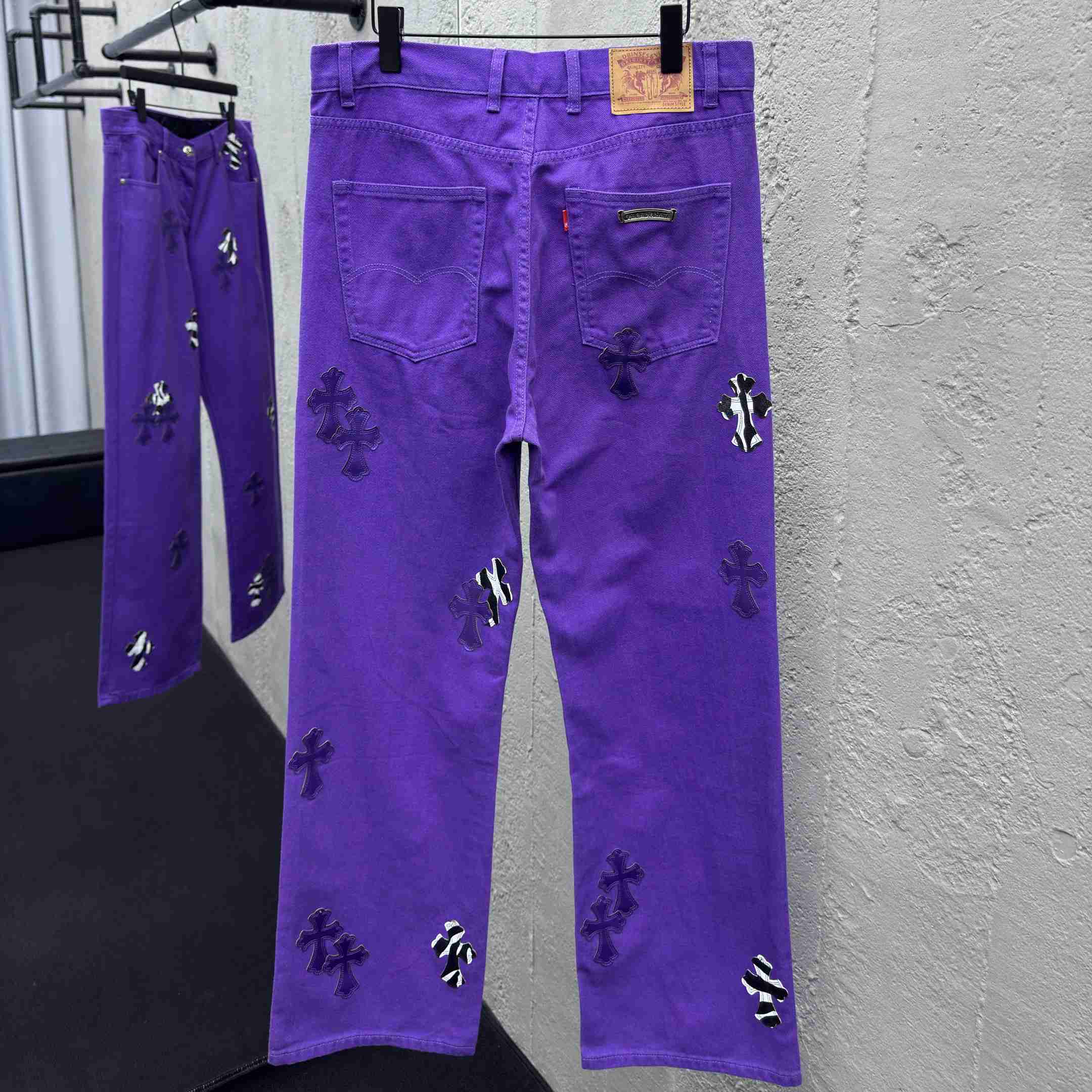Chrome Hearts Jeans - DopestKickz