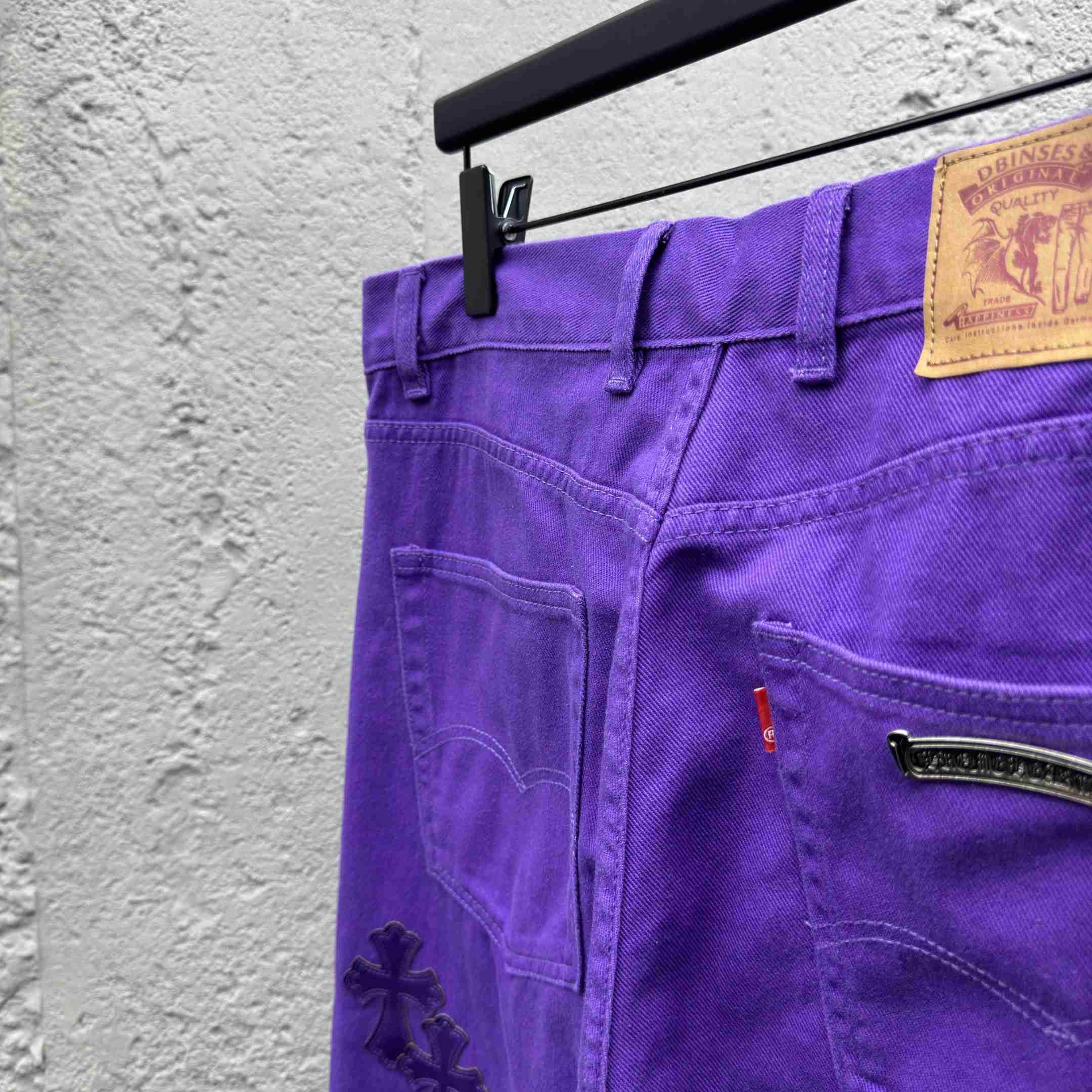 Chrome Hearts Jeans - DopestKickz