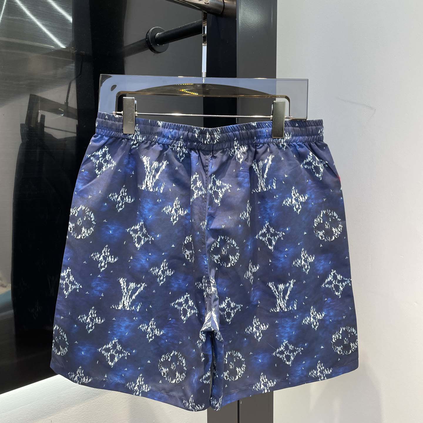 Louis Vuitton Printed Monogram Swim Shorts   1AHVZ7 - DopestKickz