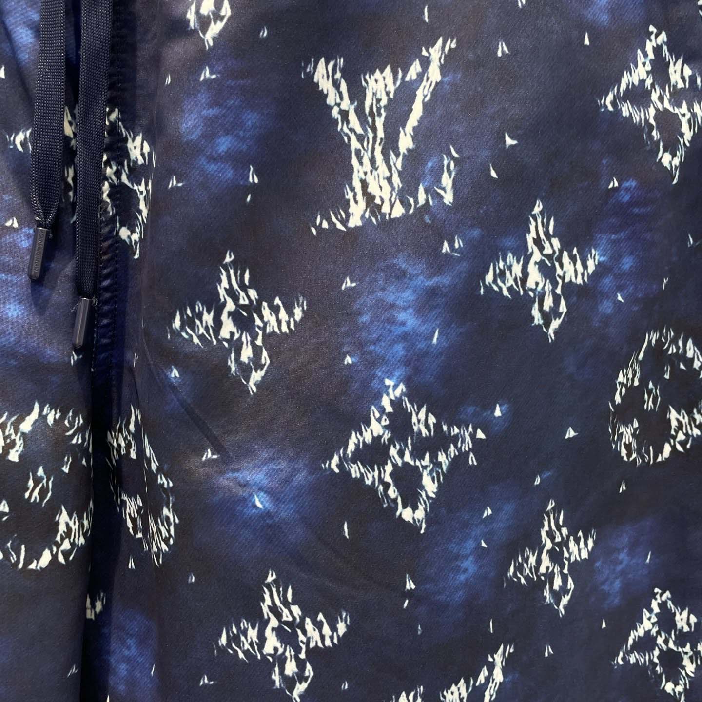 Louis Vuitton Printed Monogram Swim Shorts   1AHVZ7 - DopestKickz