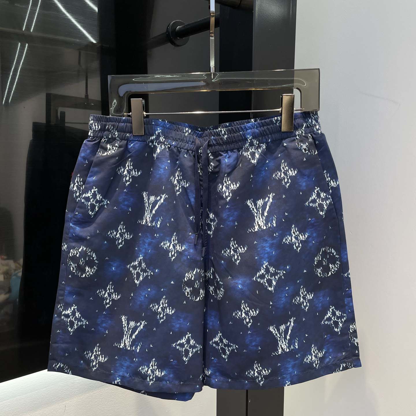 Louis Vuitton Printed Monogram Swim Shorts   1AHVZ7 - DopestKickz