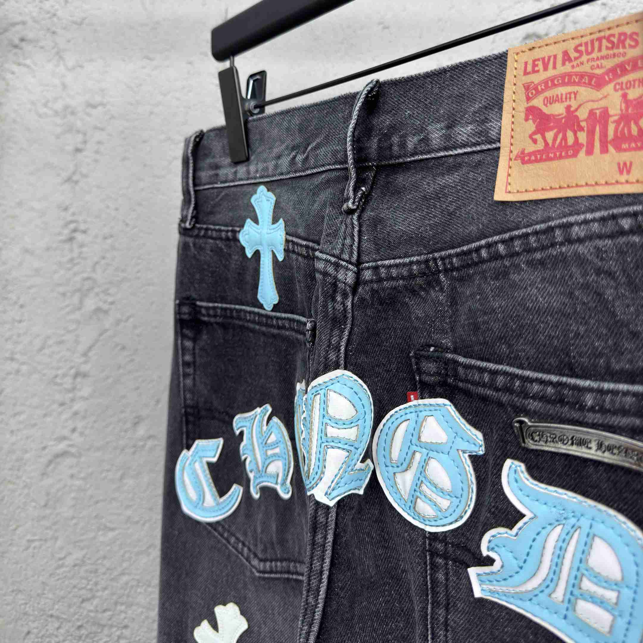 Chrome Hearts Jeans - DopestKickz