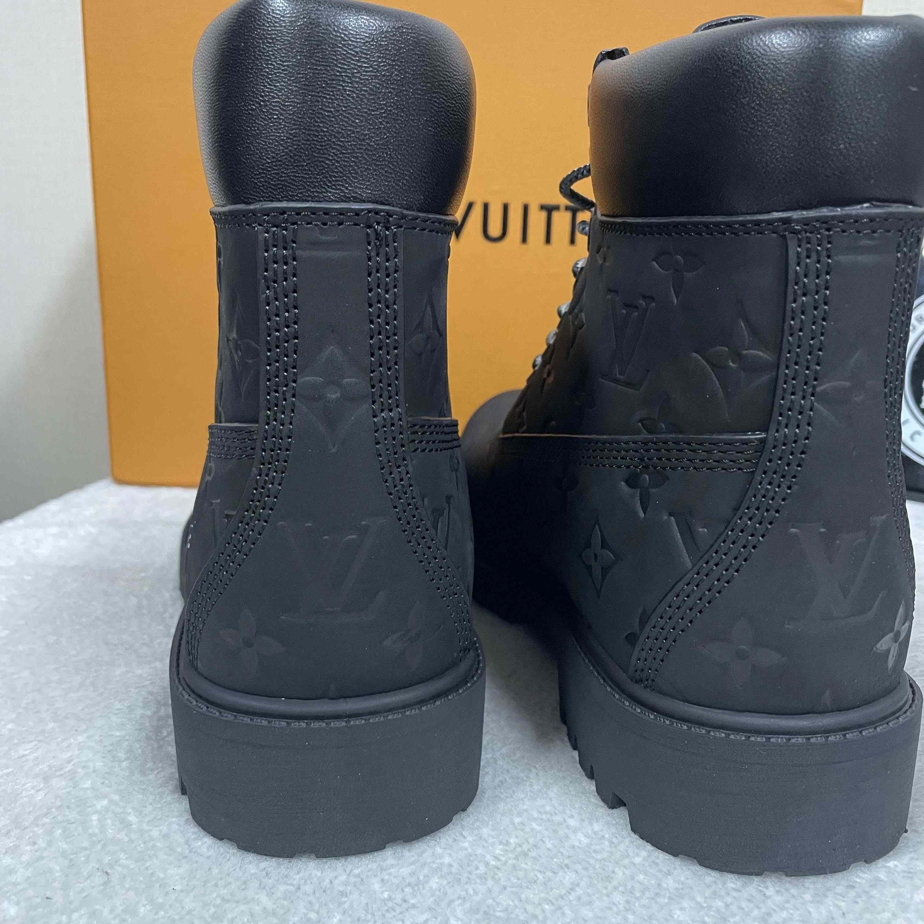 Louis Vuitton x Timberland Ankle Boot - DopestKickz