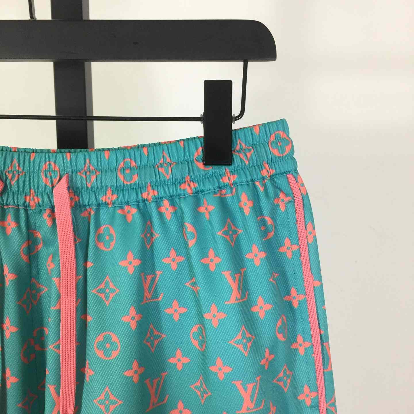 Louis Vuitton Monogram Silk Shorts   1AHVQI - DopestKickz