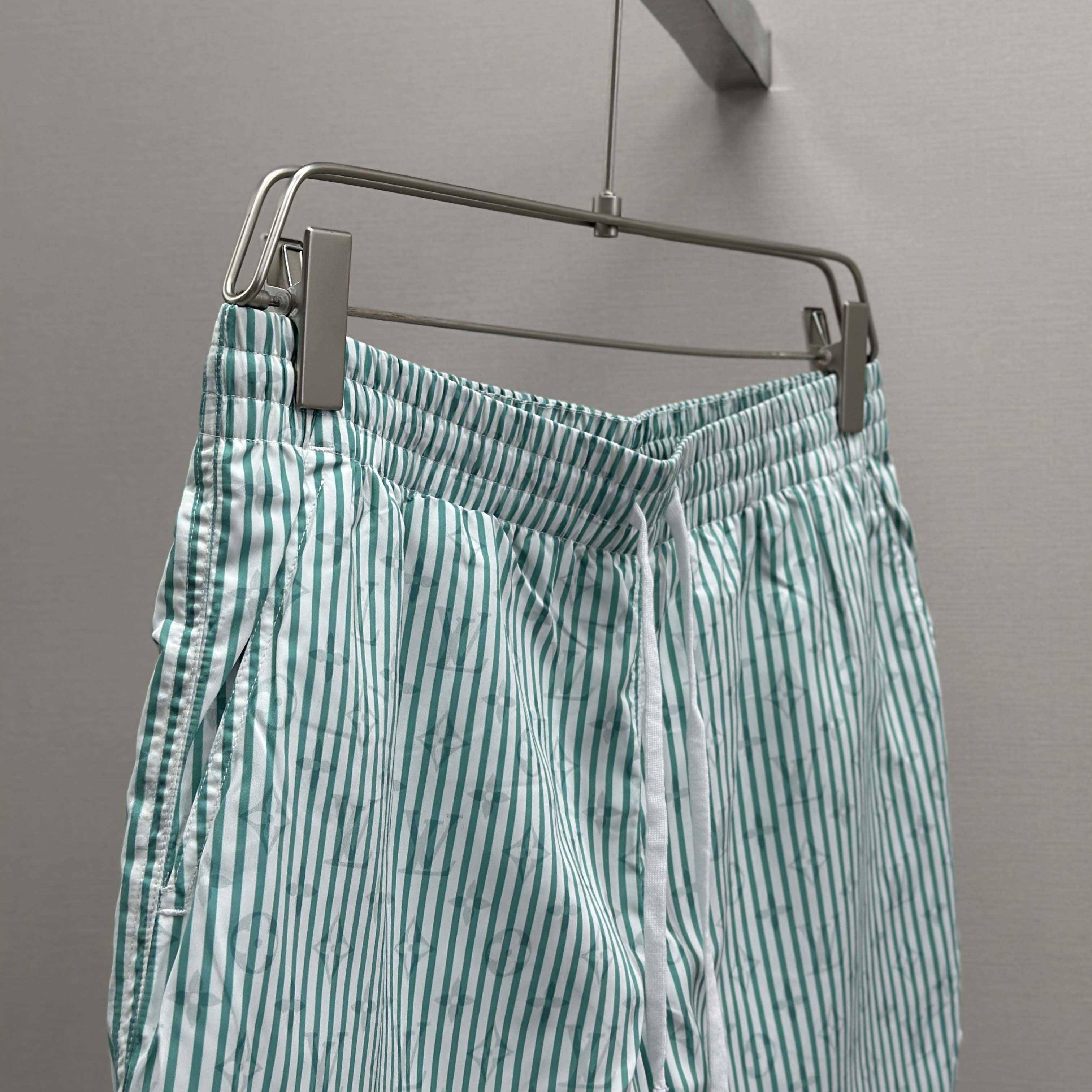 Louis Vuitton Monogram Striped Swim Shorts   1AHVZF-2 - DopestKickz