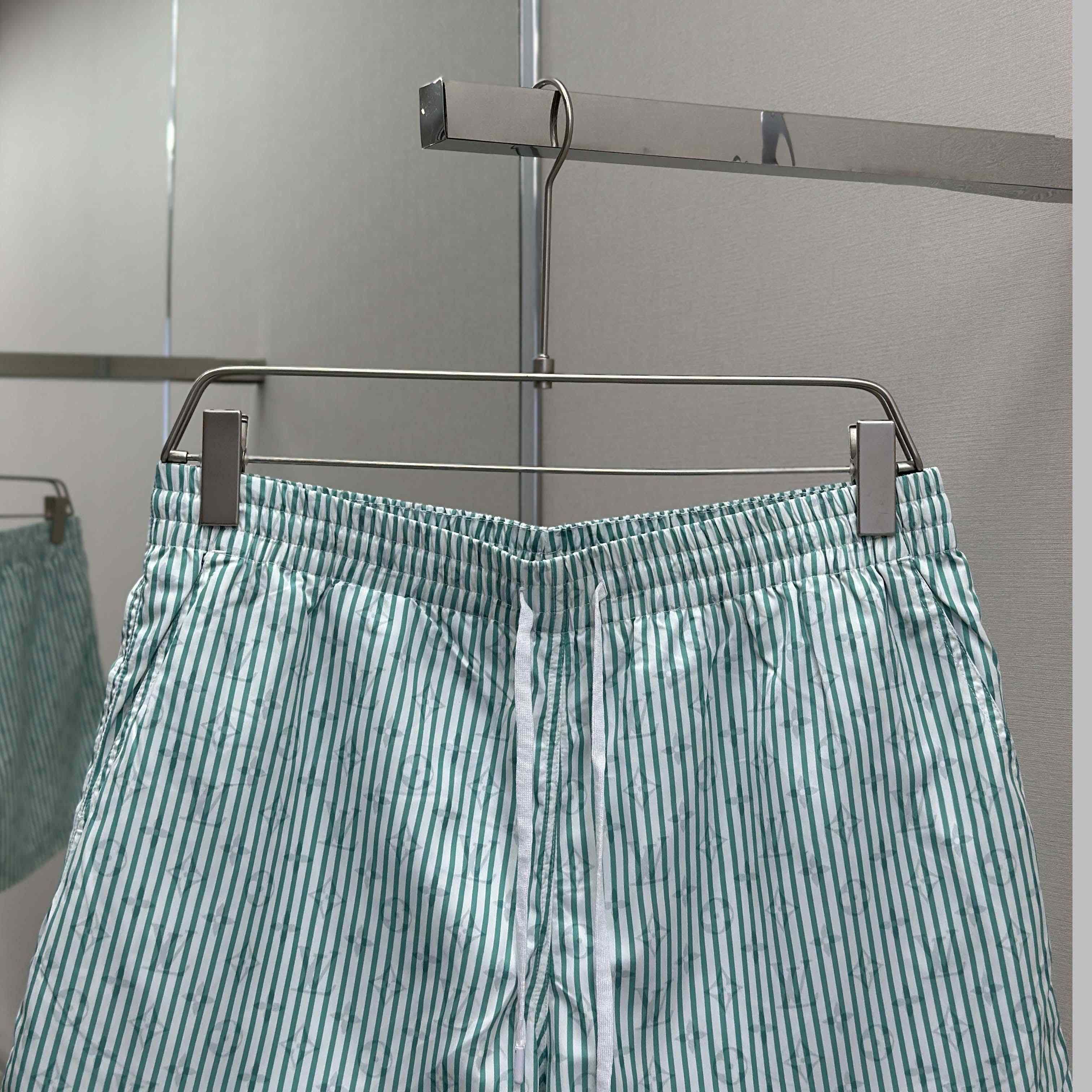 Louis Vuitton Monogram Striped Swim Shorts   1AHVZF-2 - DopestKickz
