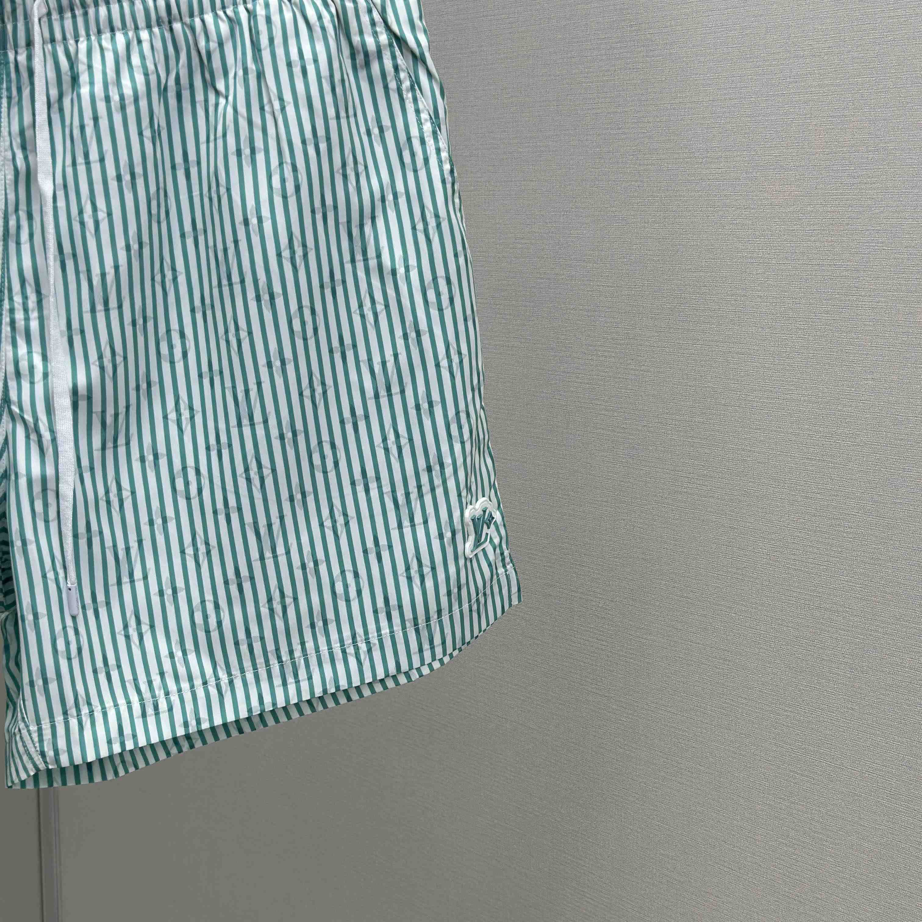 Louis Vuitton Monogram Striped Swim Shorts   1AHVZF-2 - DopestKickz