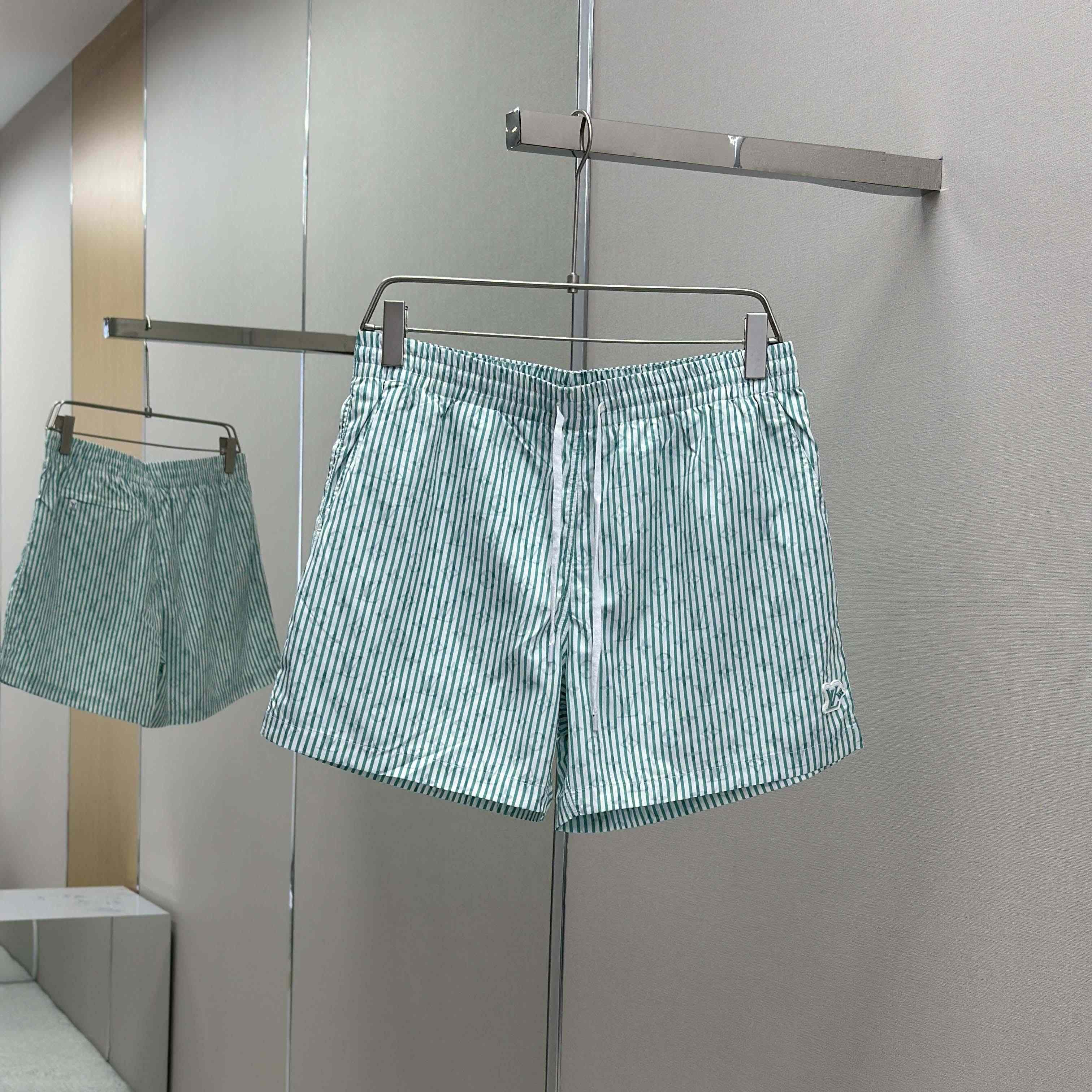 Louis Vuitton Monogram Striped Swim Shorts   1AHVZF-2 - DopestKickz