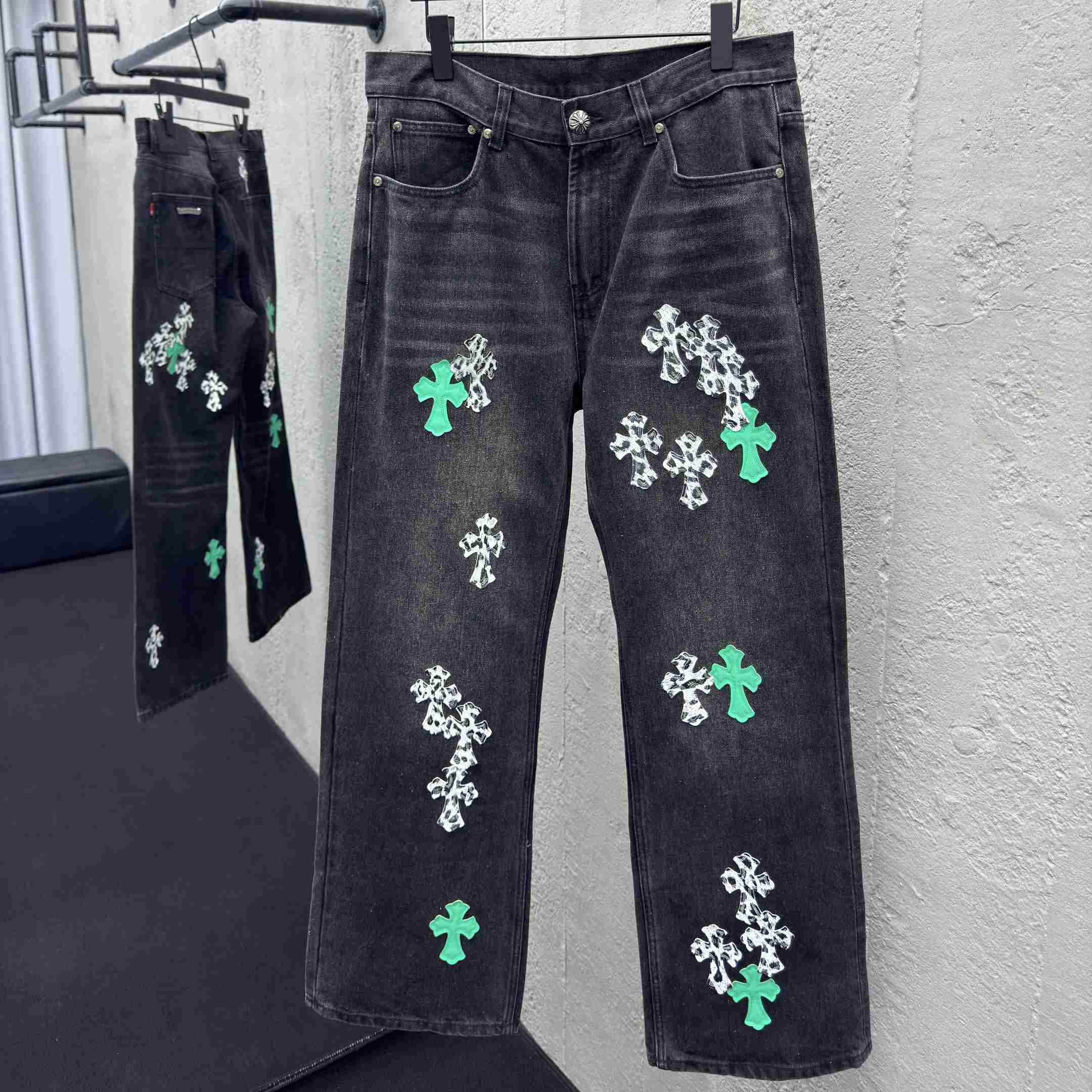 Chrome Hearts Jeans - DopestKickz