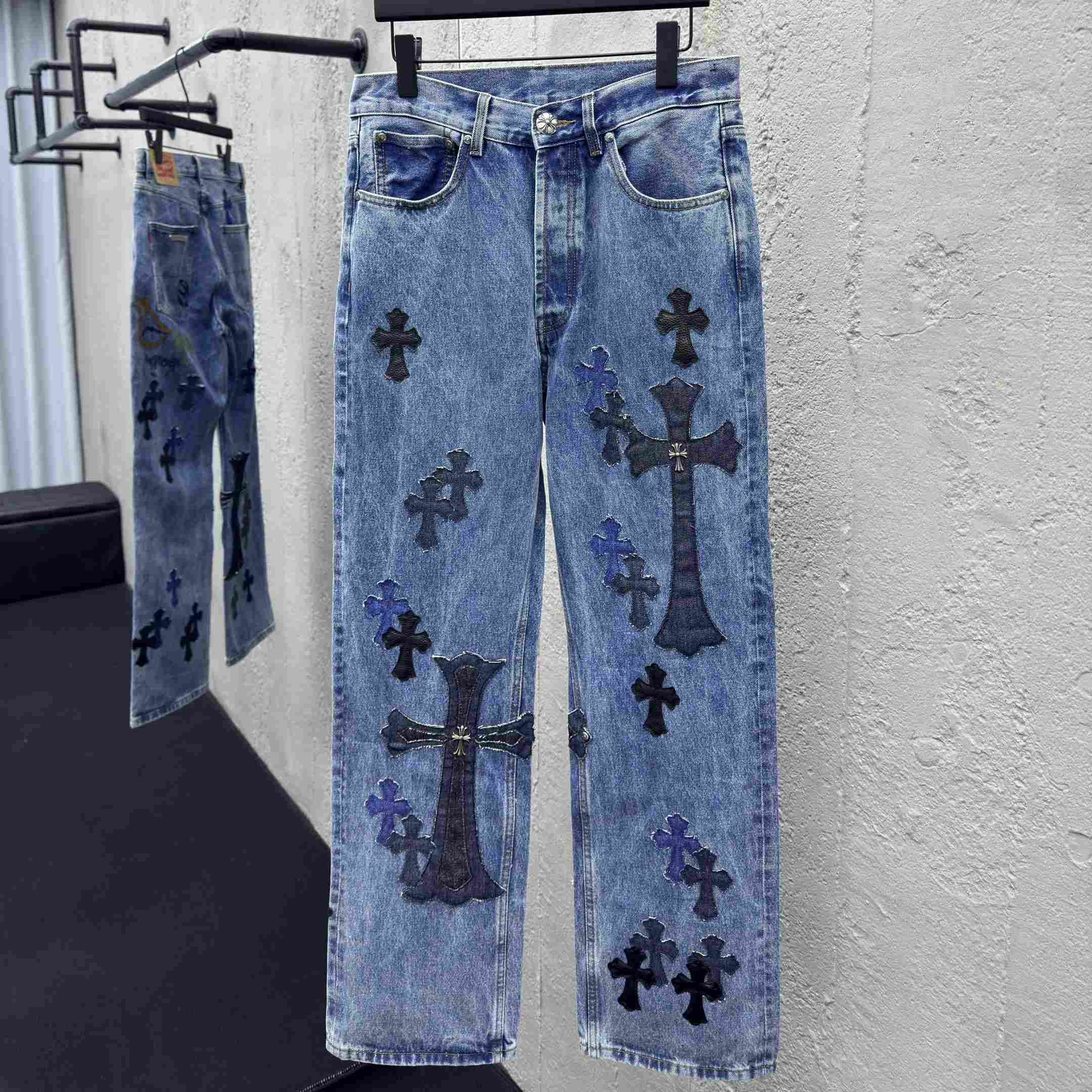 Chrome Hearts Jeans - DopestKickz