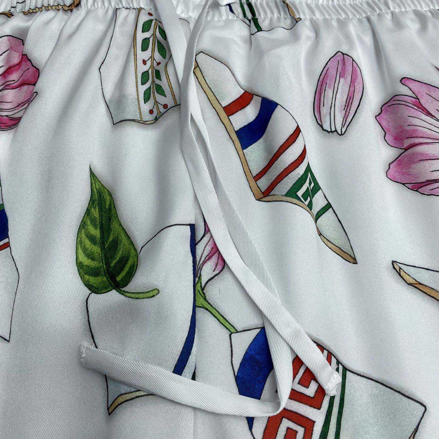 Casablanca Drawstring Shorts   CA3532 - DopestKickz