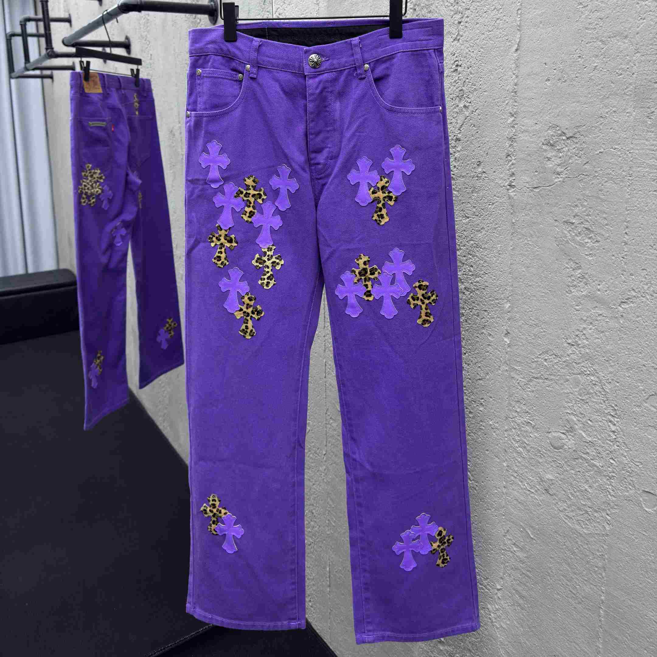 Chrome Hearts Jeans - DopestKickz