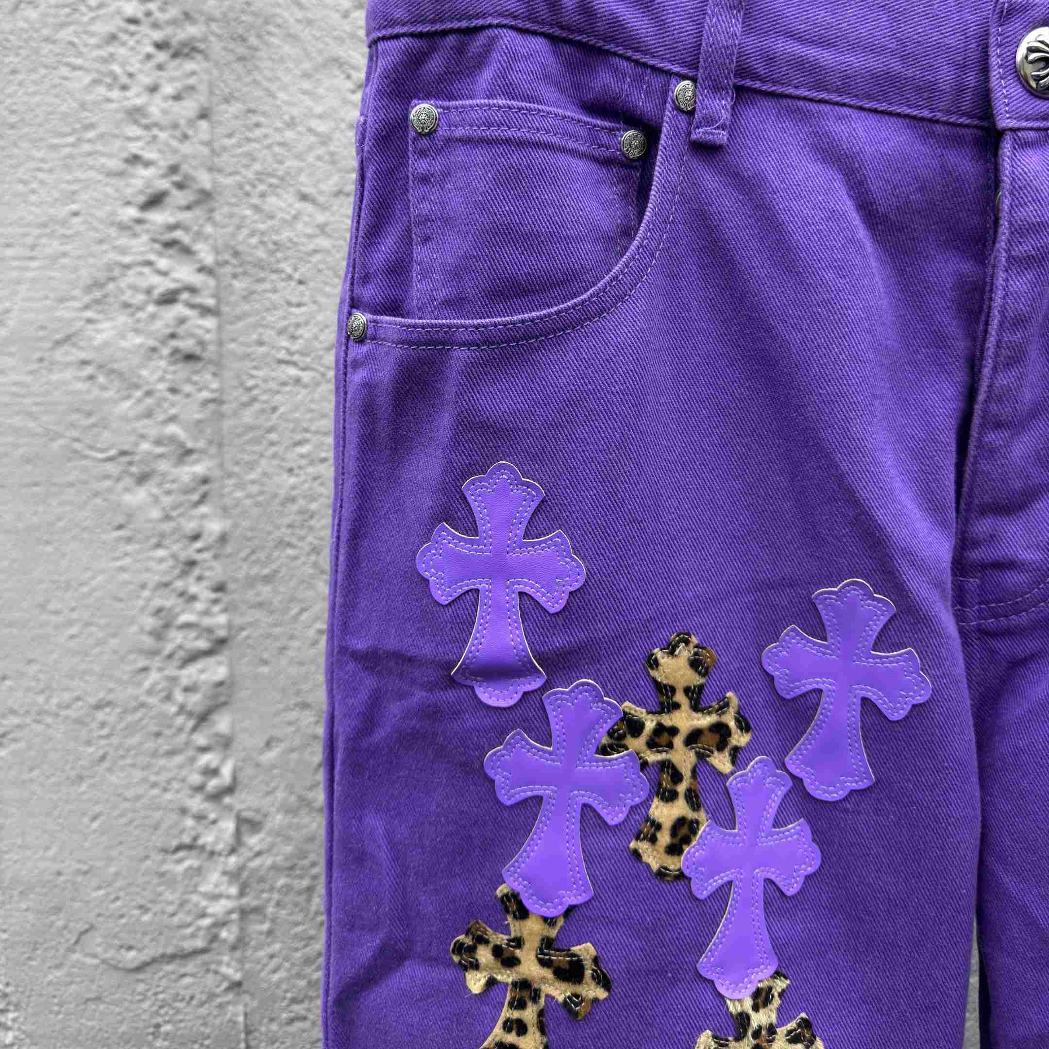 Chrome Hearts Jeans - DopestKickz