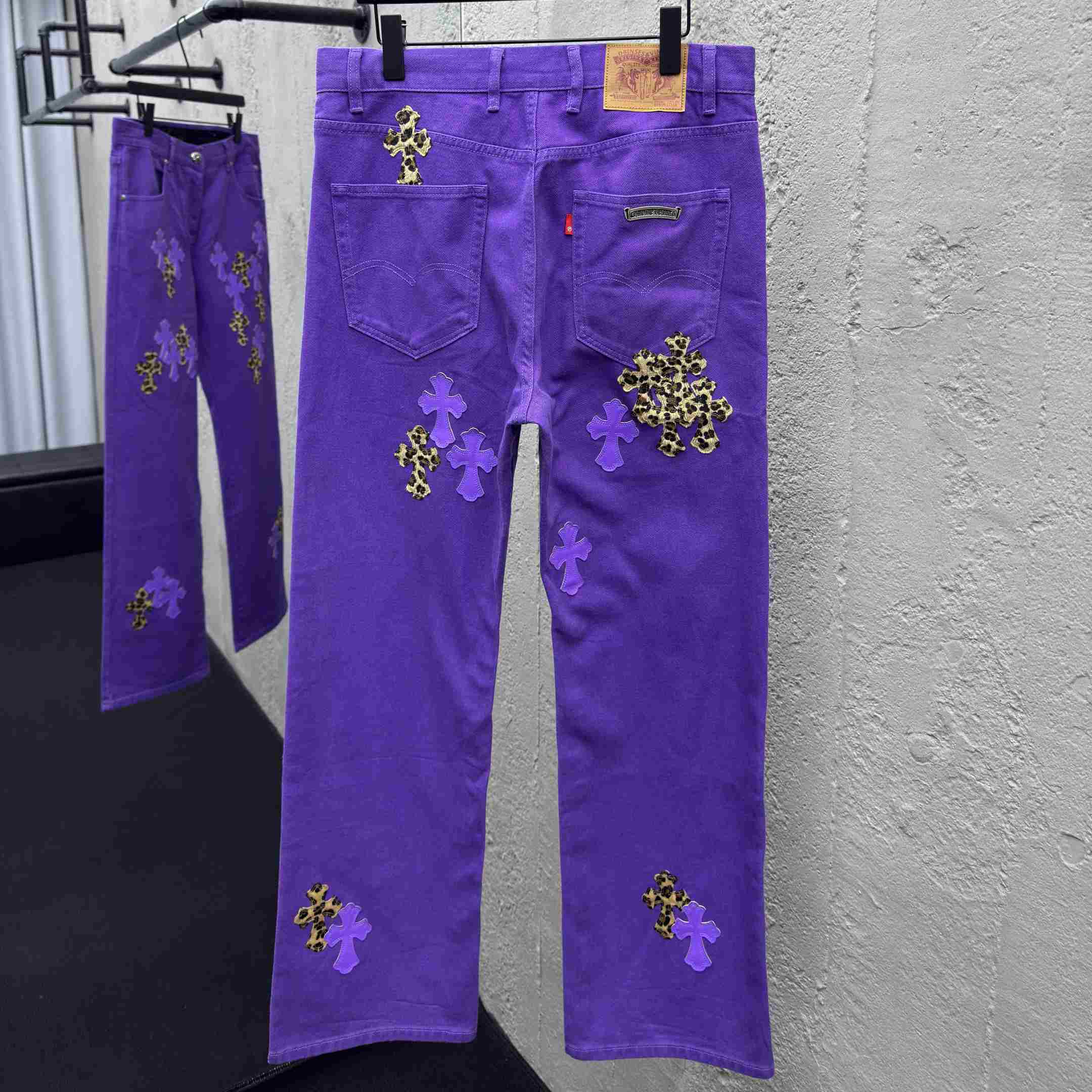 Chrome Hearts Jeans - DopestKickz