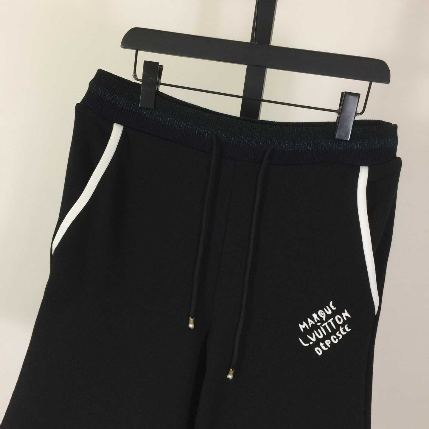 Louis Vuitton Cotton Jersey College Shorts - DopestKickz