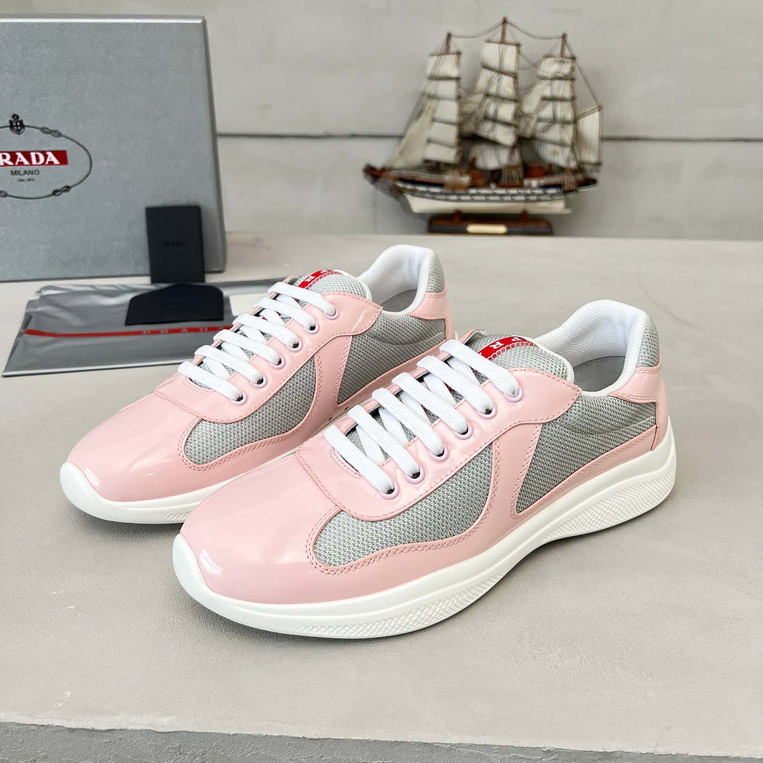 Prada America's Cup Biker Fabric Sneakers - DopestKickz