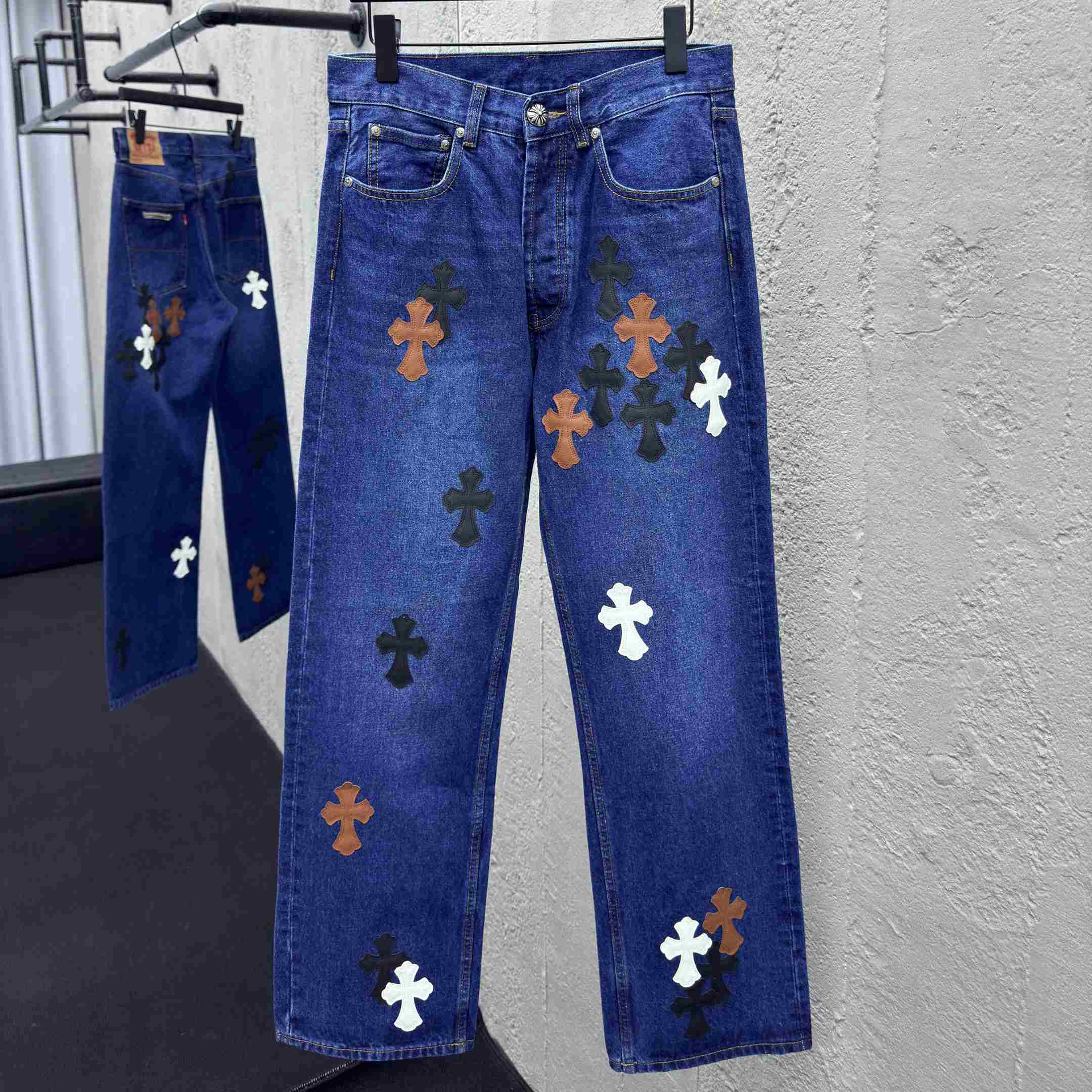 Chrome Hearts Jeans - DopestKickz