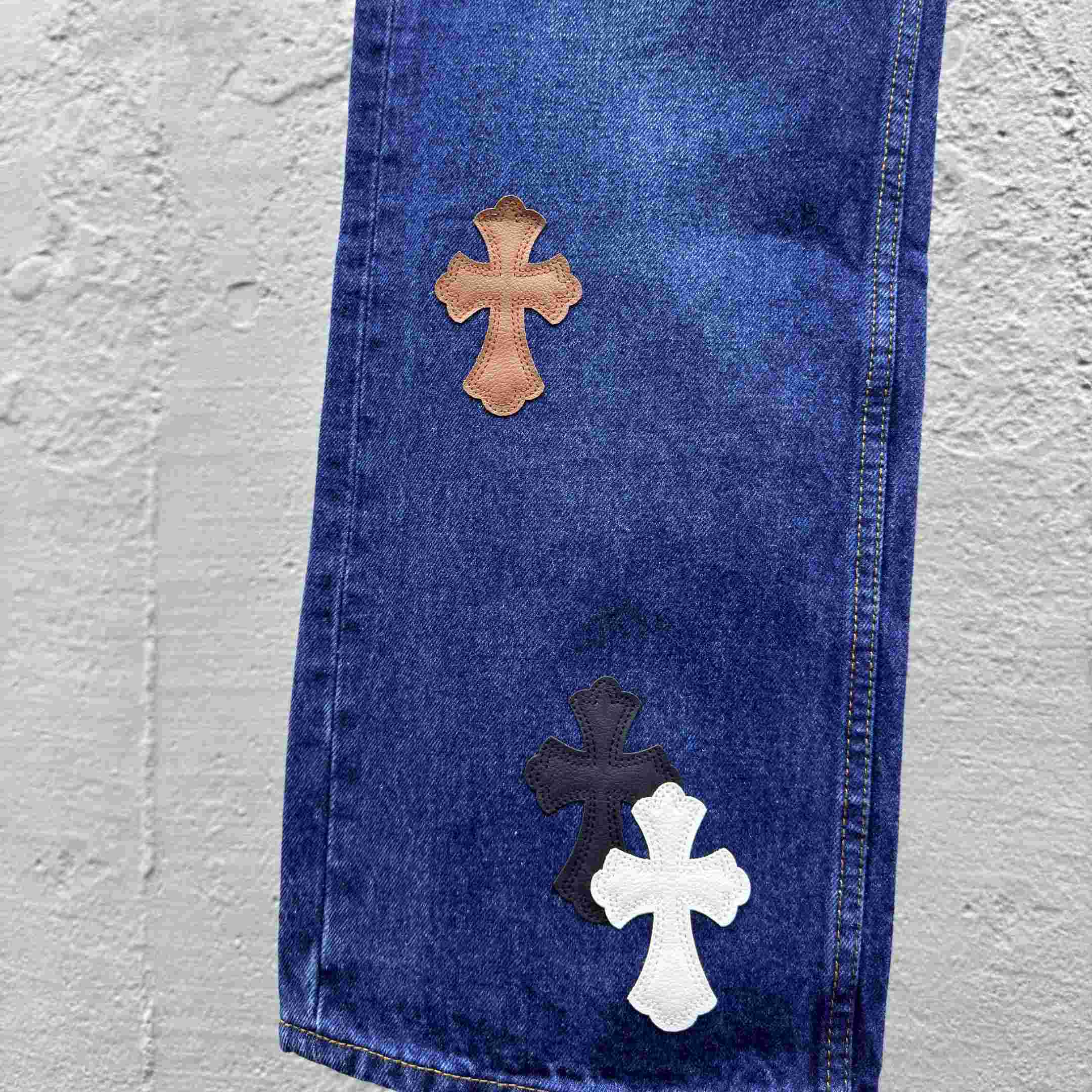 Chrome Hearts Jeans - DopestKickz
