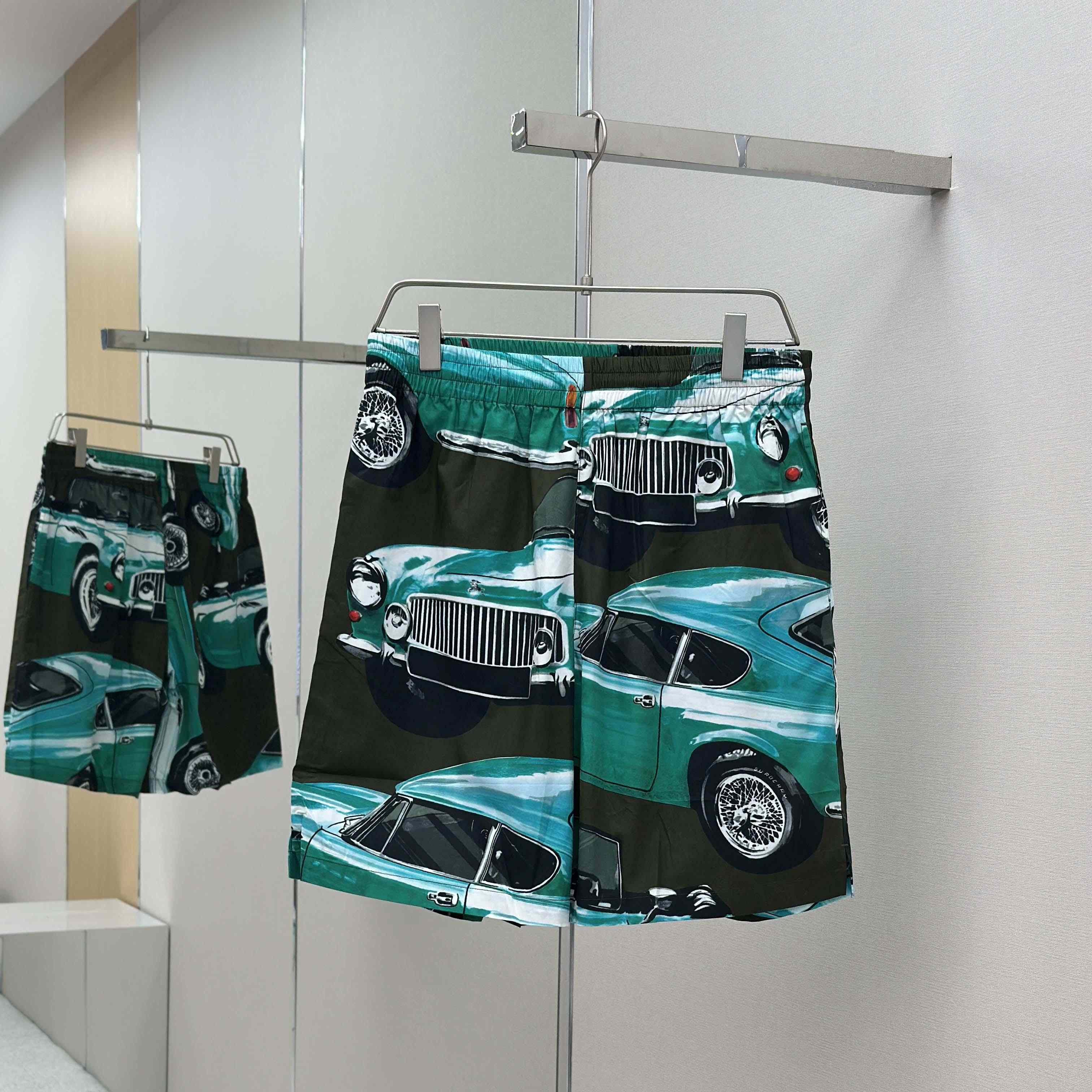 Burberry Car Cotton Poplin Shorts - DopestKickz