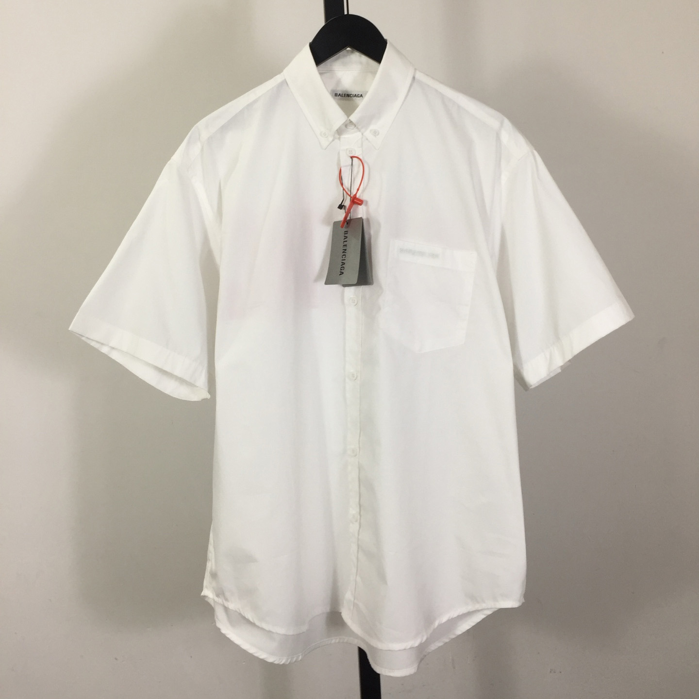 Balenciaga Security Tape Logo  Shirt - DopestKickz