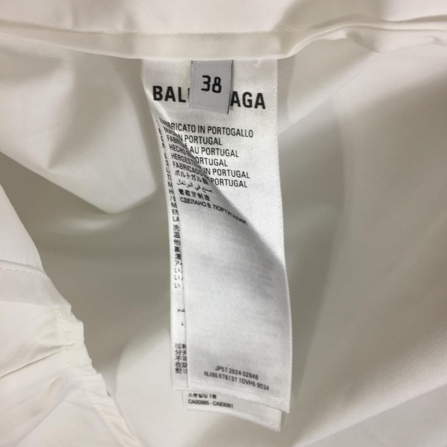 Balenciaga Security Tape Logo  Shirt - DopestKickz