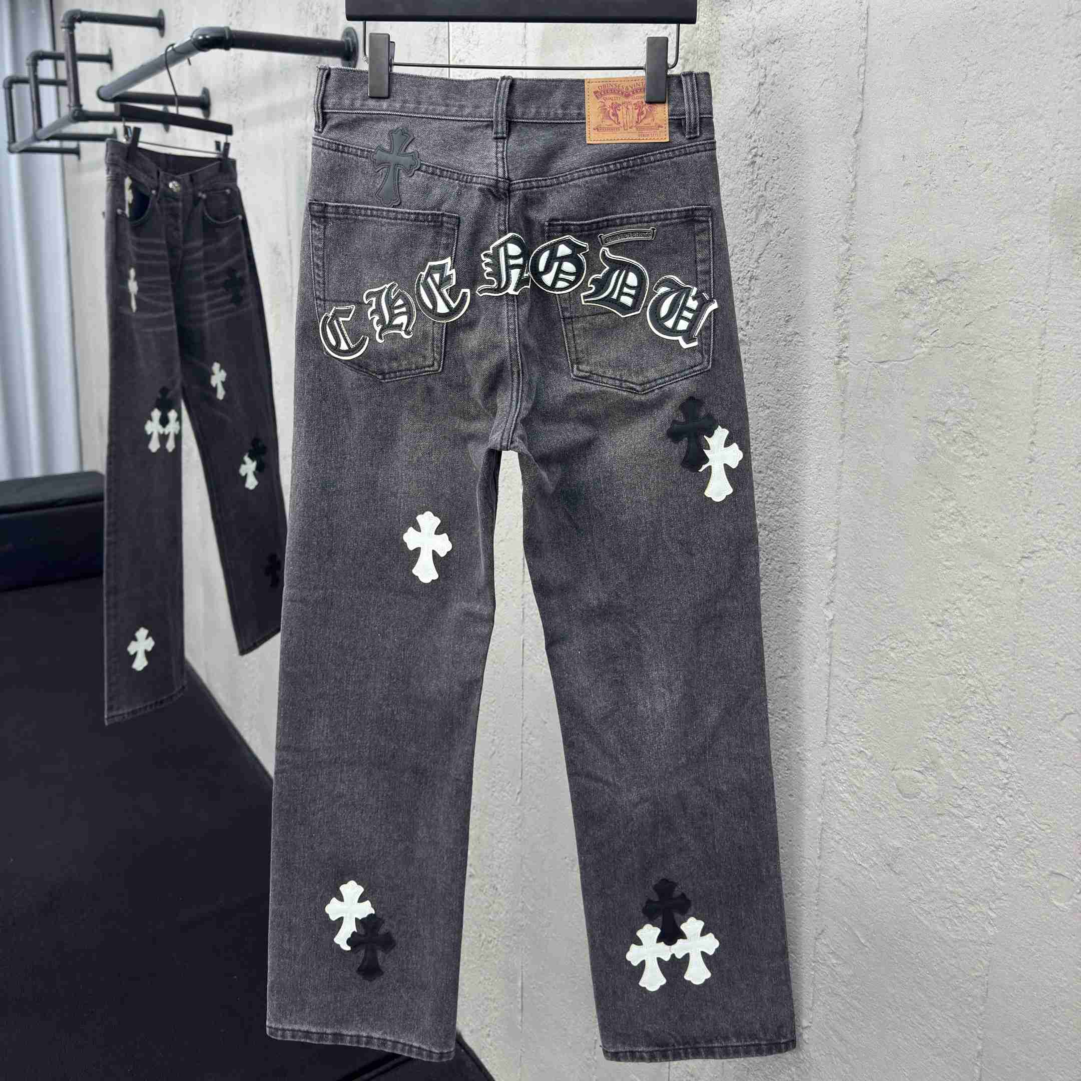 Chrome Hearts Jeans - DopestKickz