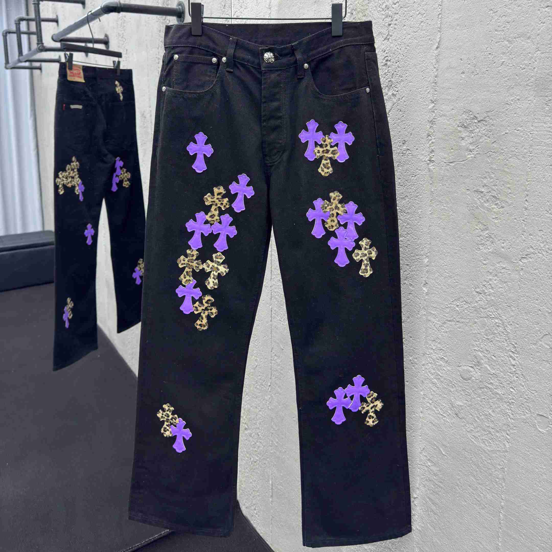 Chrome Hearts Jeans - DopestKickz