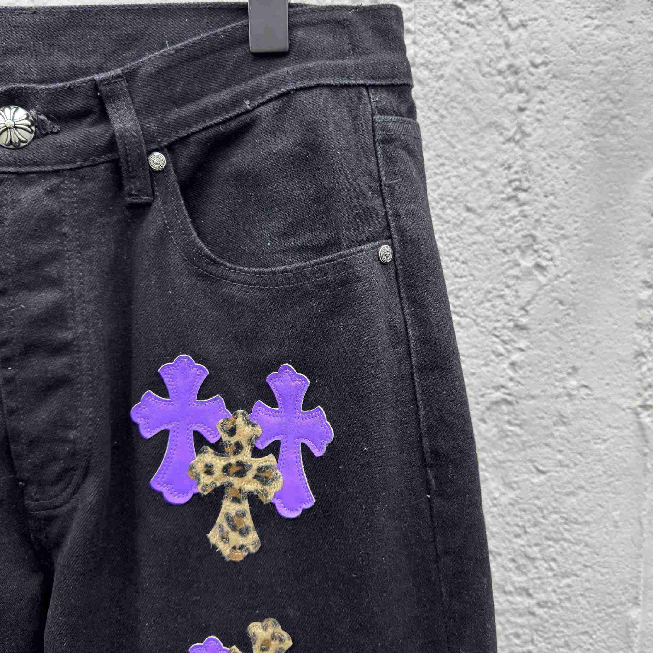 Chrome Hearts Jeans - DopestKickz