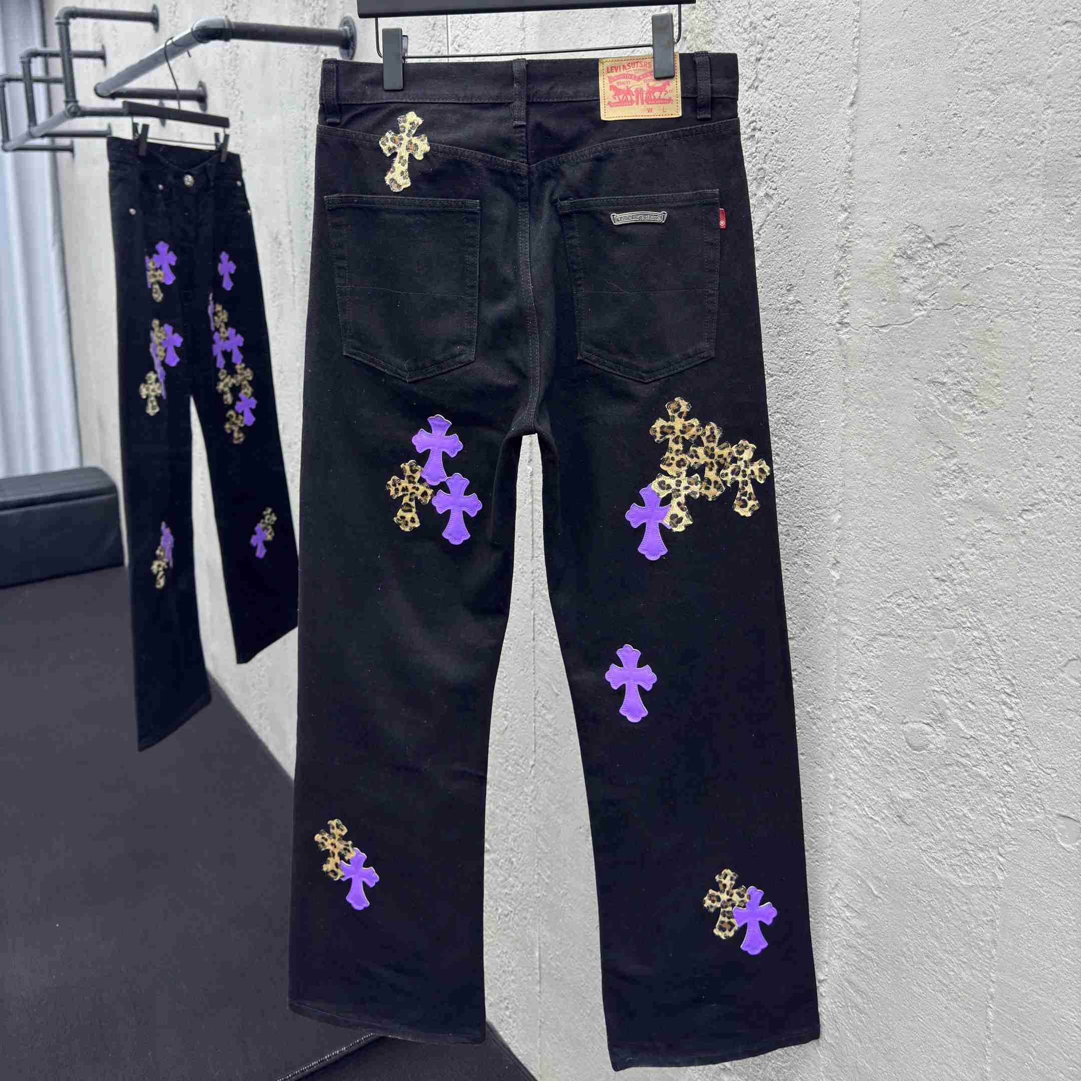 Chrome Hearts Jeans - DopestKickz