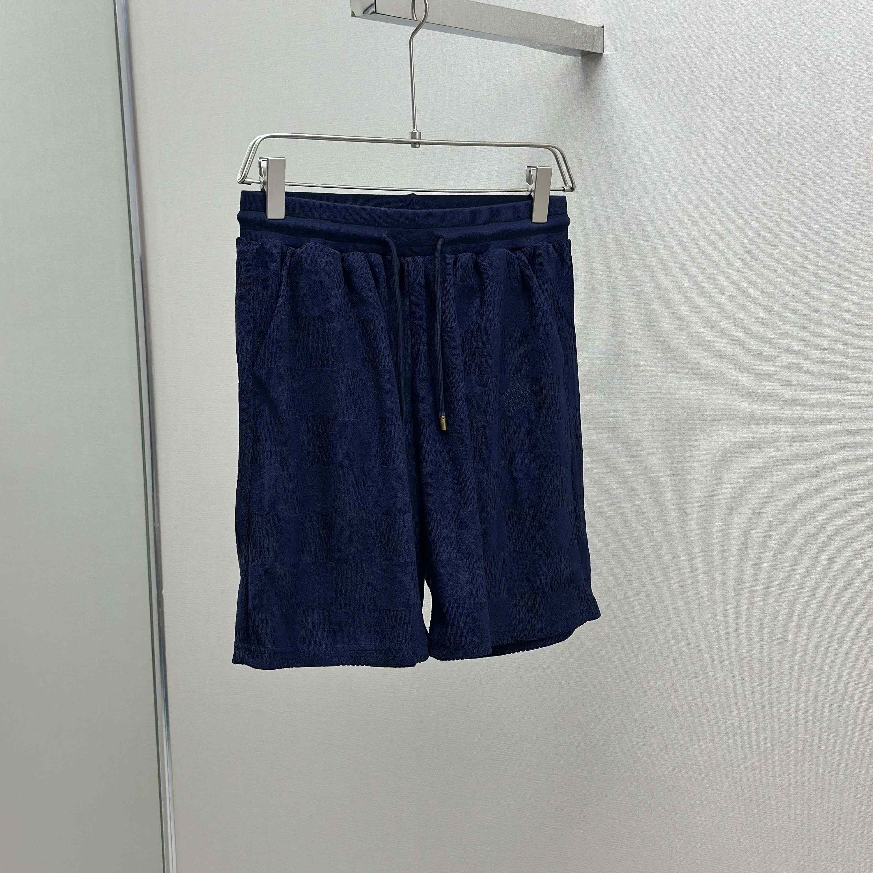 Louis Vuitton Damier French Terry Shorts - DopestKickz