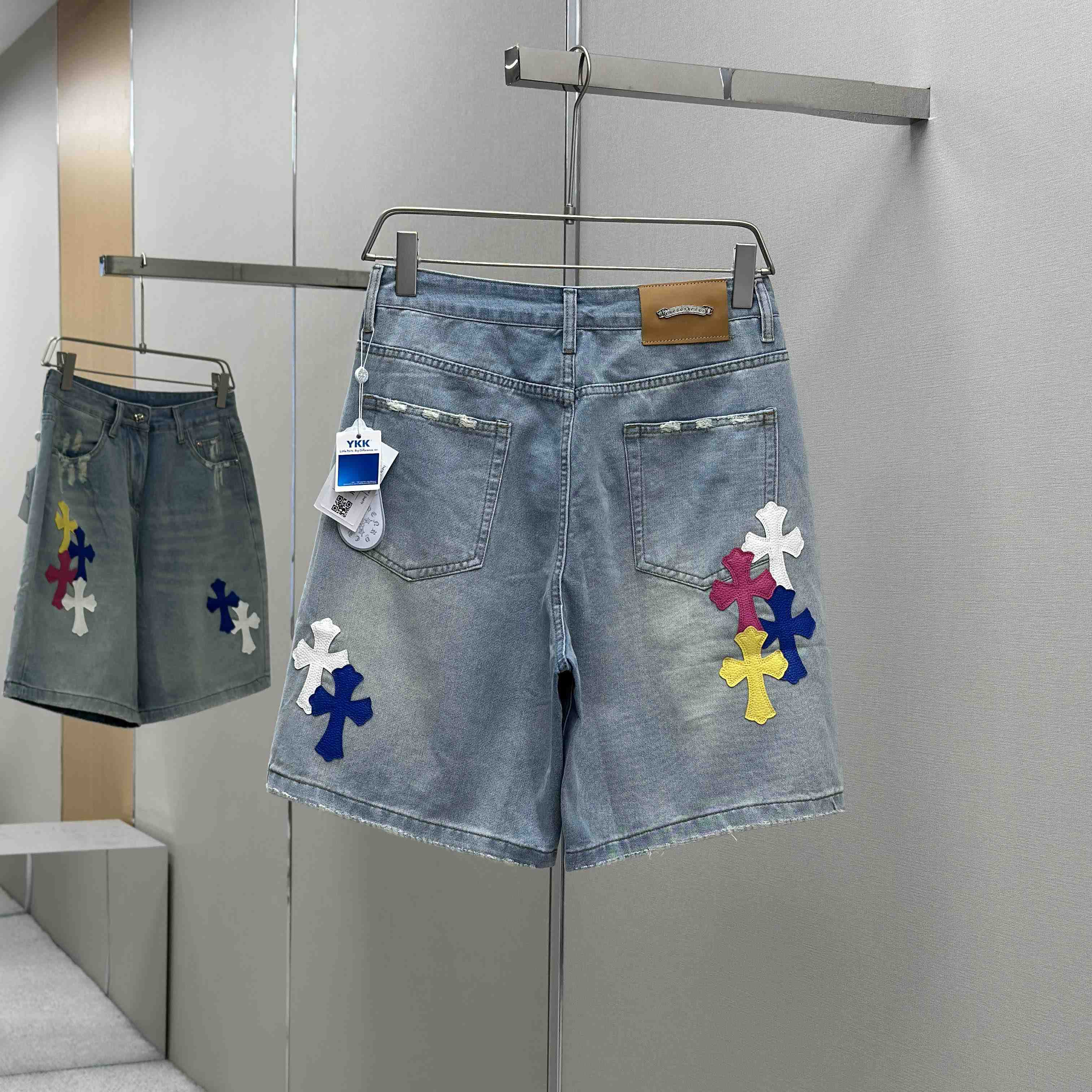 Chrome Hearts Denim Short - DopestKickz