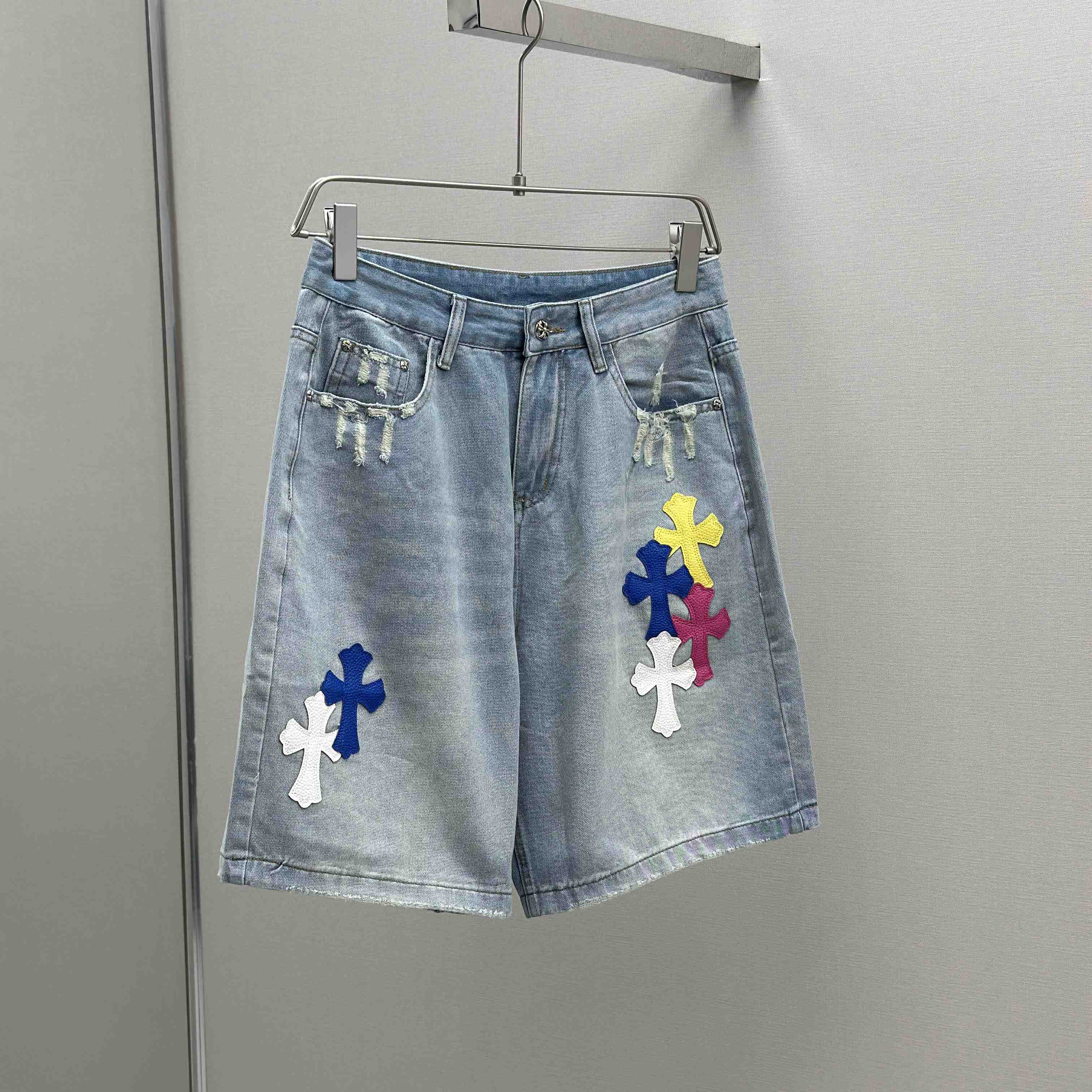 Chrome Hearts Denim Short - DopestKickz