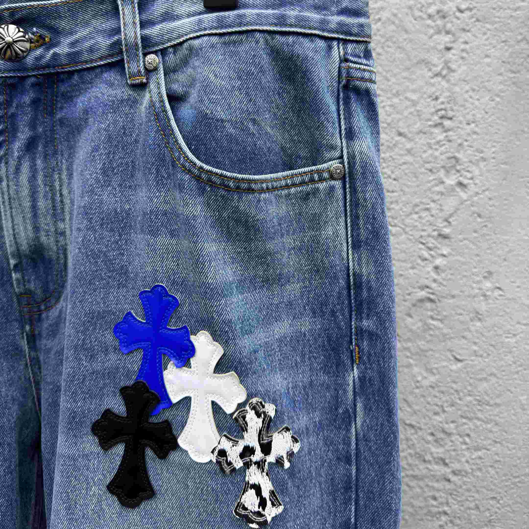 Chrome Hearts Jeans - DopestKickz