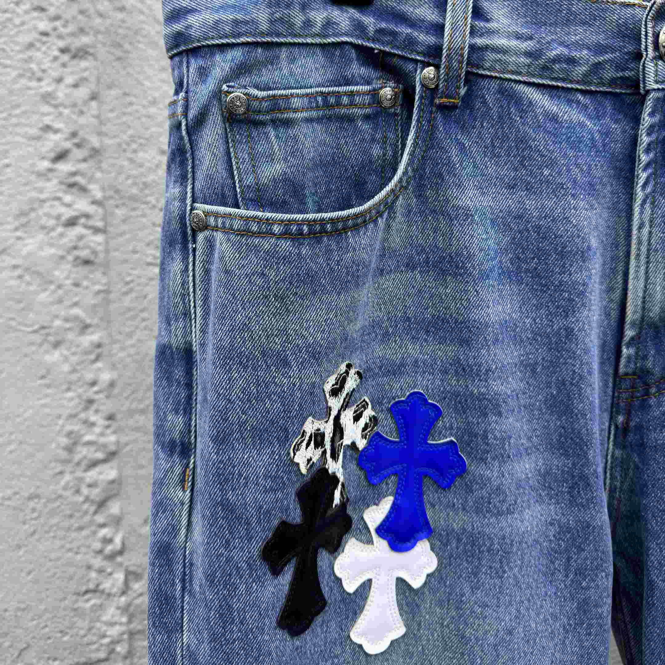 Chrome Hearts Jeans - DopestKickz