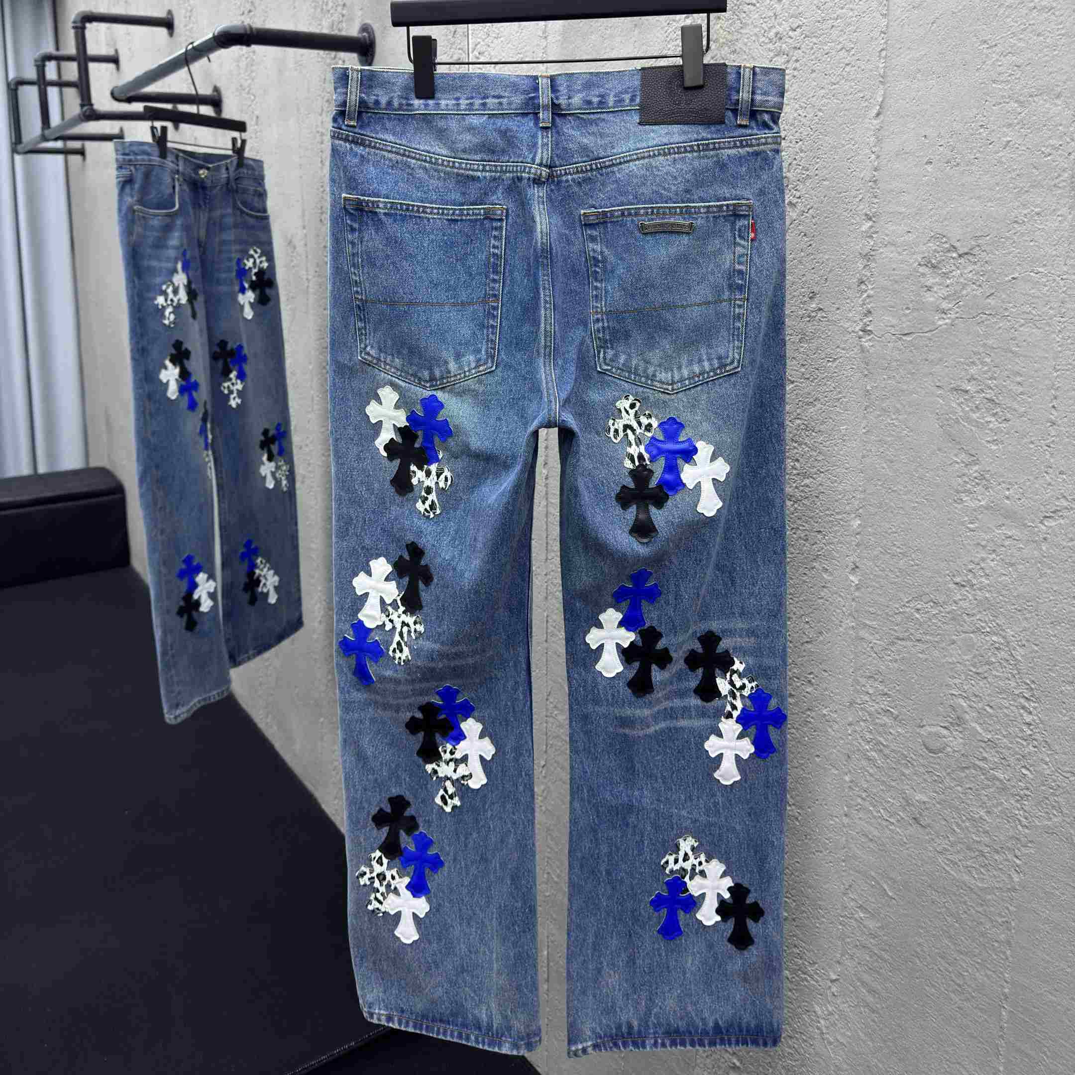 Chrome Hearts Jeans - DopestKickz