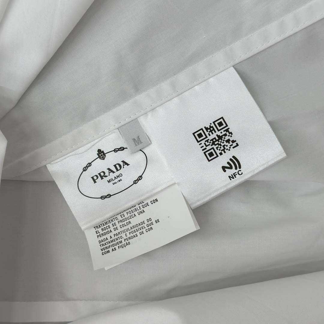 Prada Cotton Shirt - DopestKickz