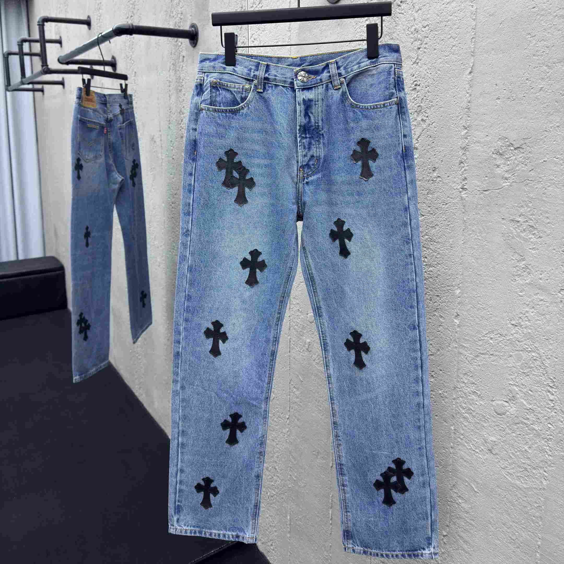 Chrome Hearts Jeans - DopestKickz
