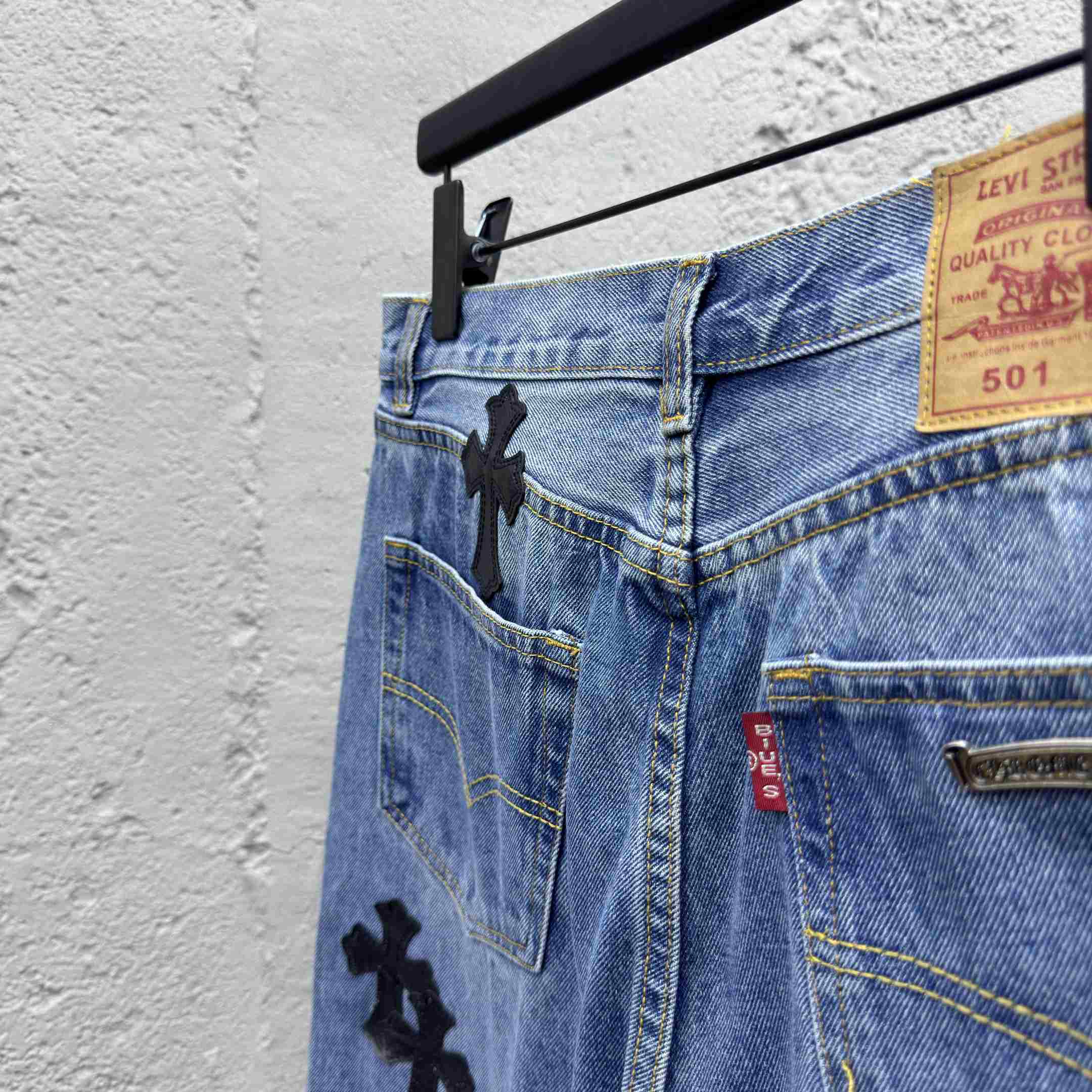 Chrome Hearts Jeans - DopestKickz