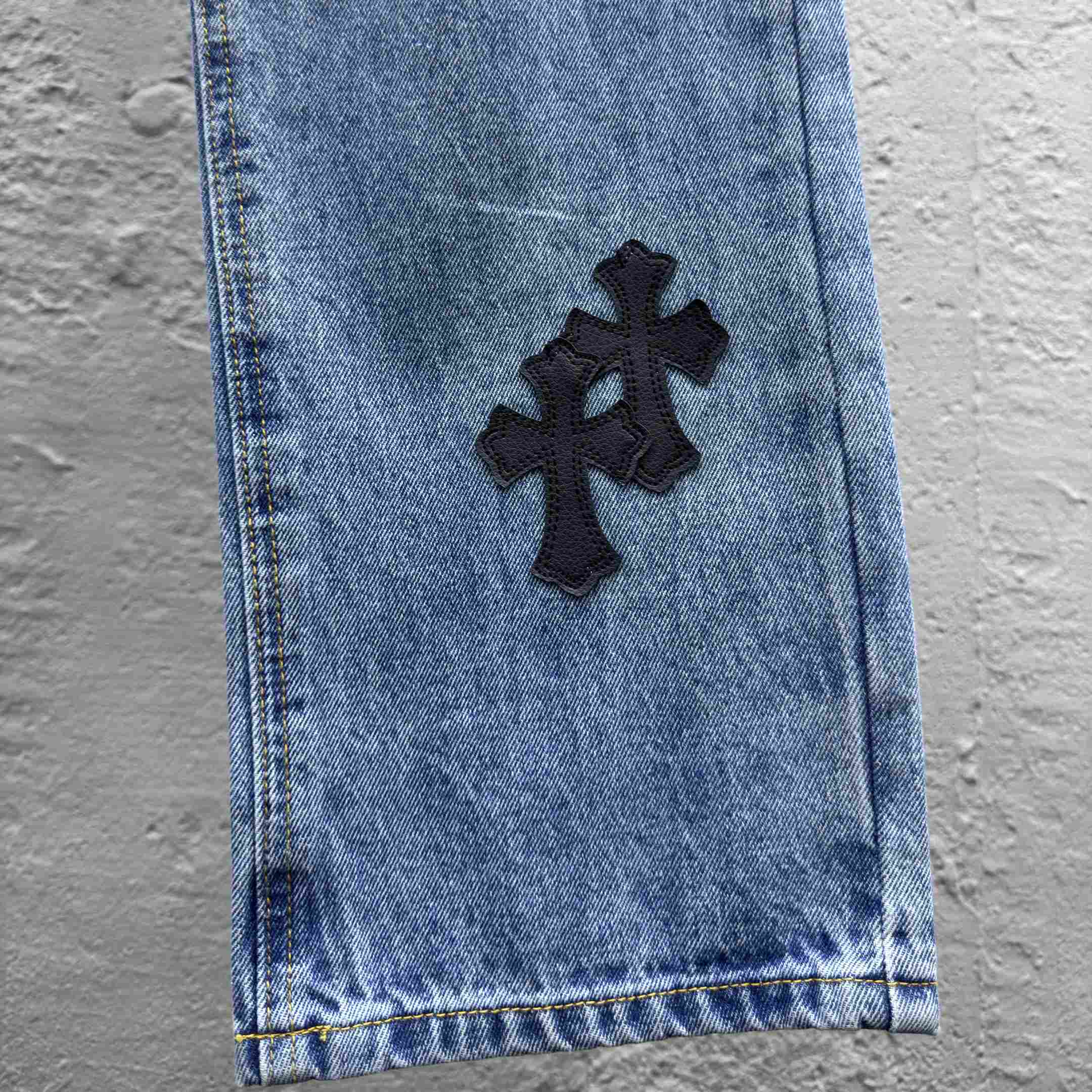 Chrome Hearts Jeans - DopestKickz