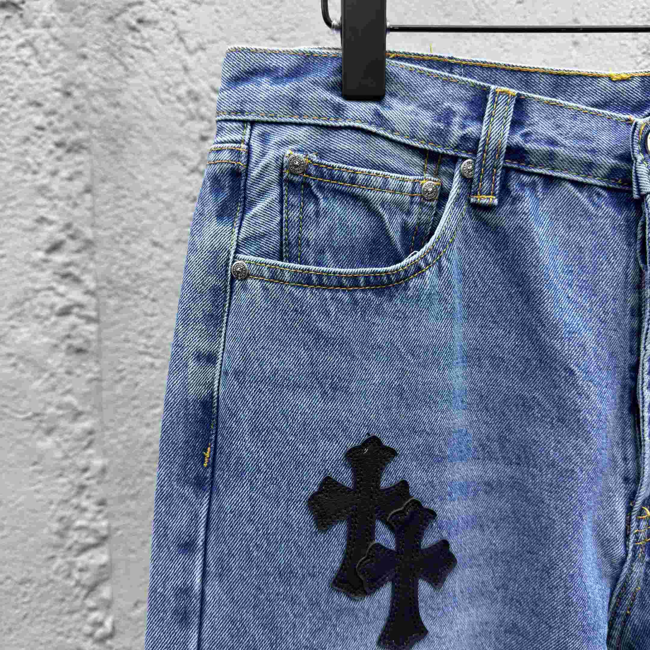 Chrome Hearts Jeans - DopestKickz