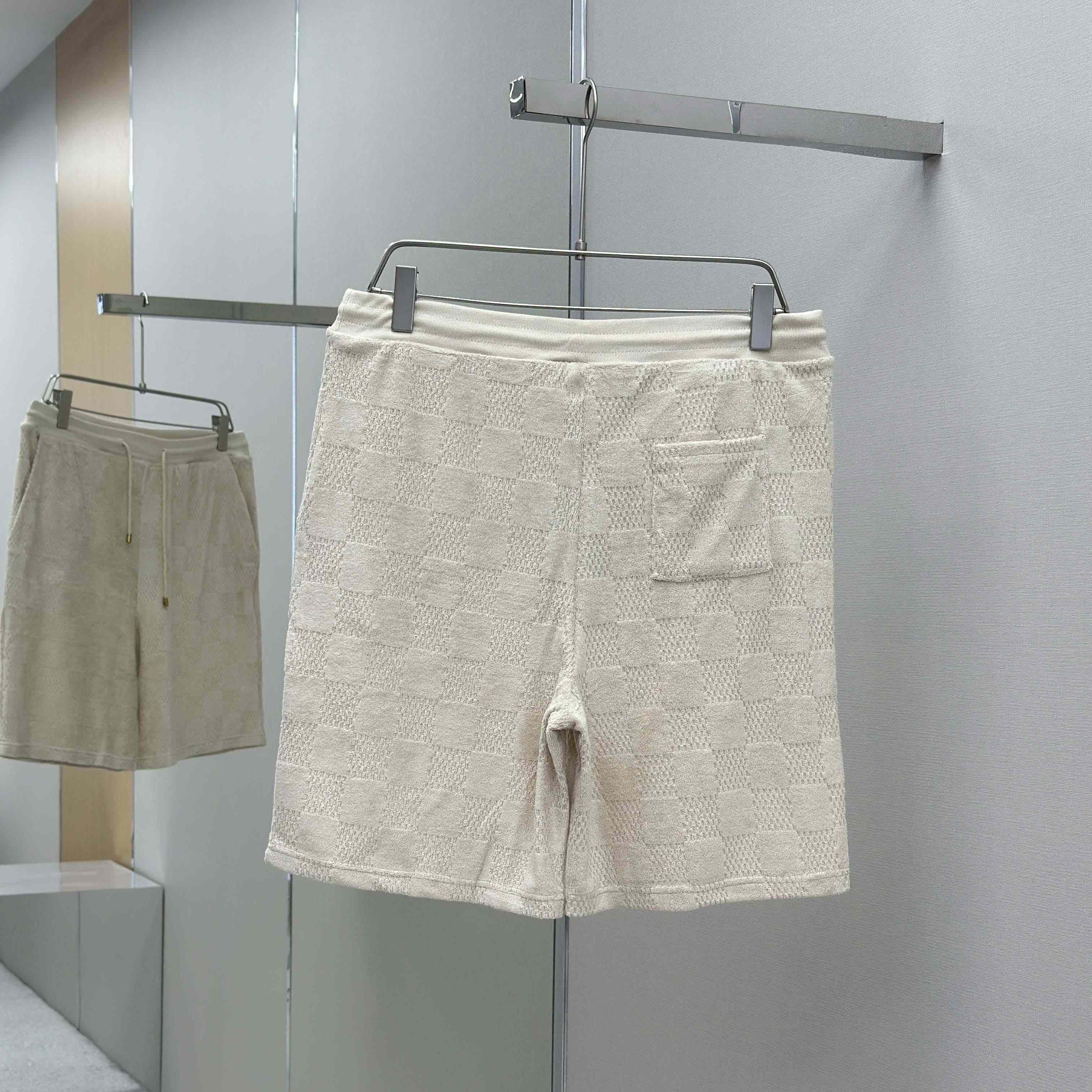 Louis Vuitton Damier French Terry Shorts   1AHUVJ - DopestKickz