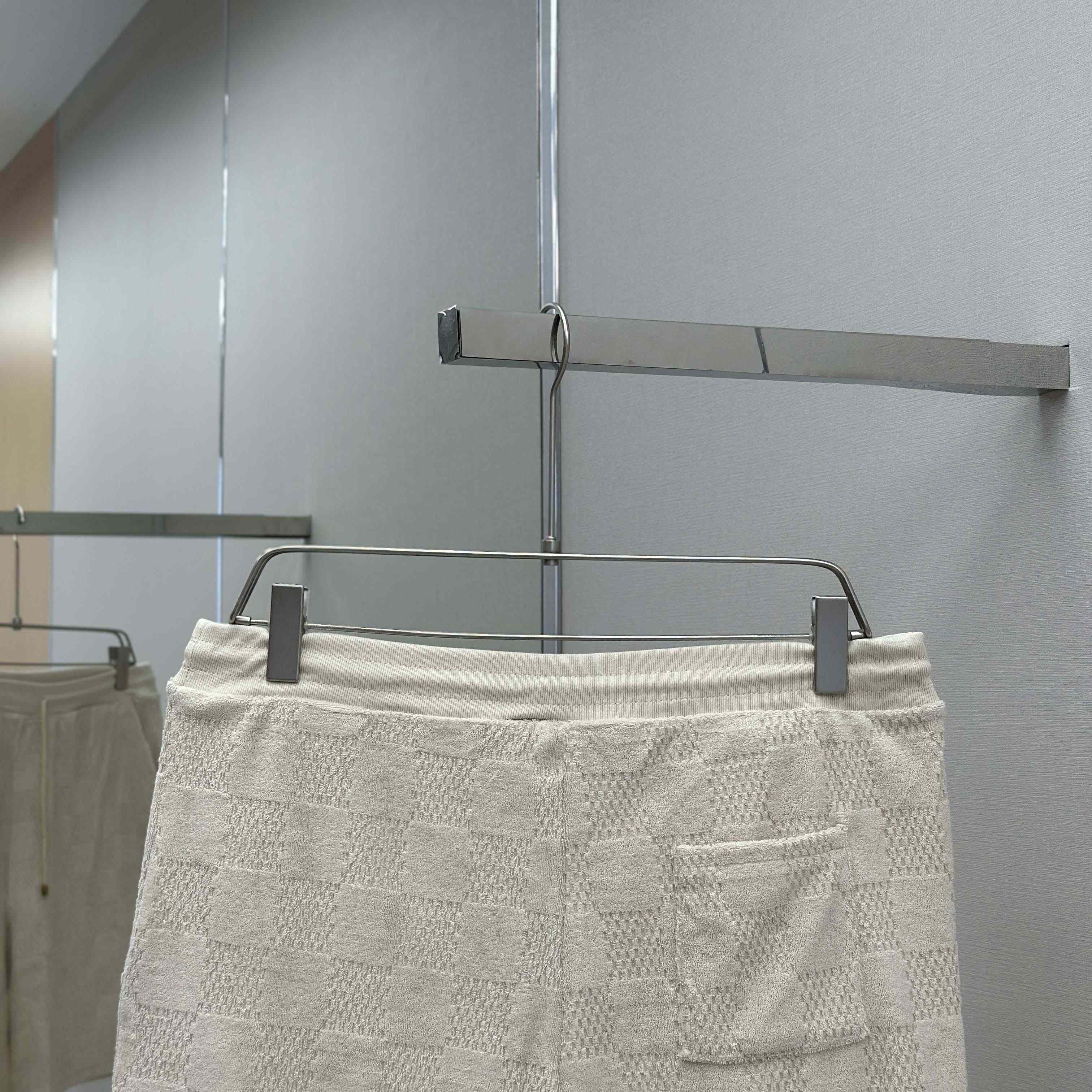 Louis Vuitton Damier French Terry Shorts   1AHUVJ - DopestKickz