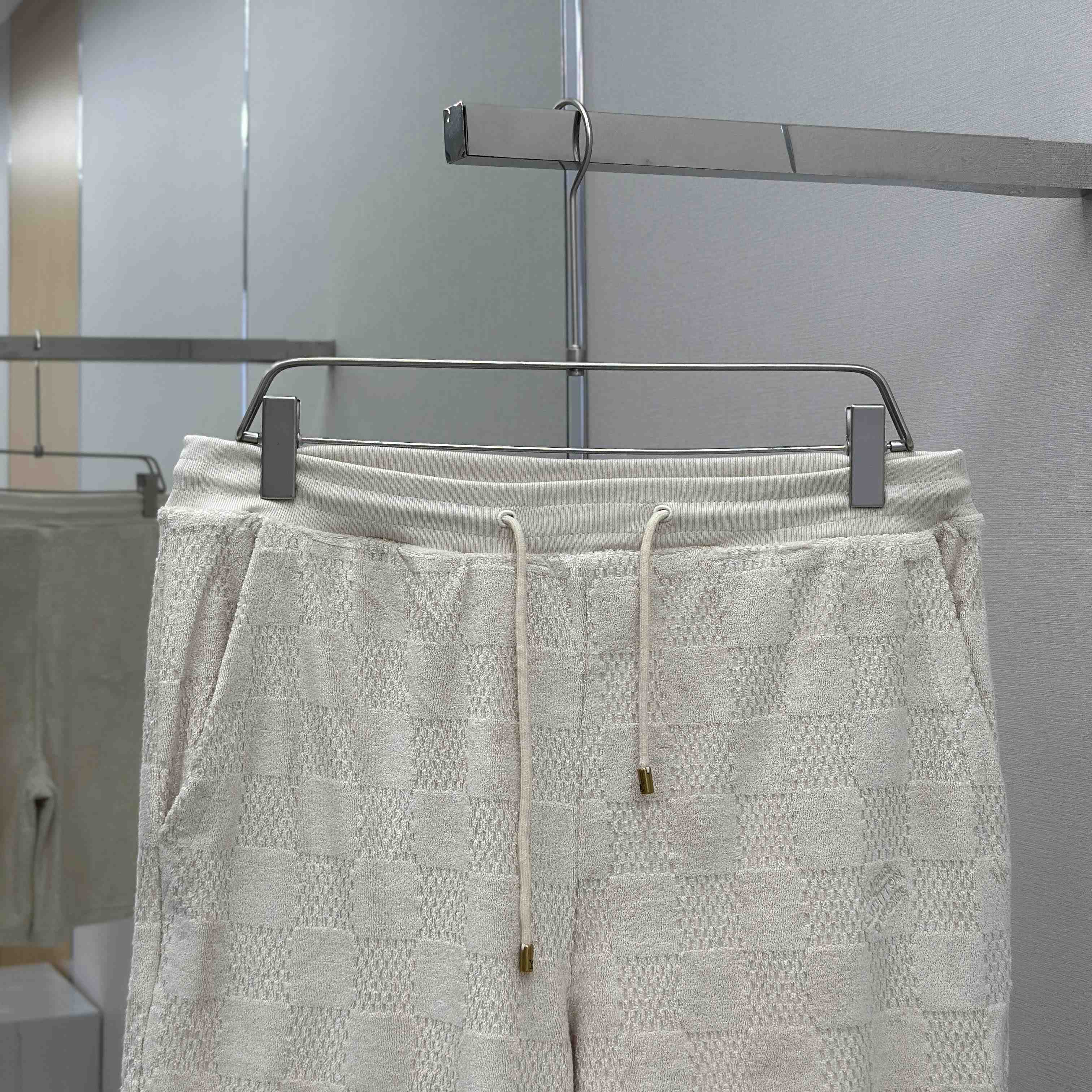 Louis Vuitton Damier French Terry Shorts   1AHUVJ - DopestKickz