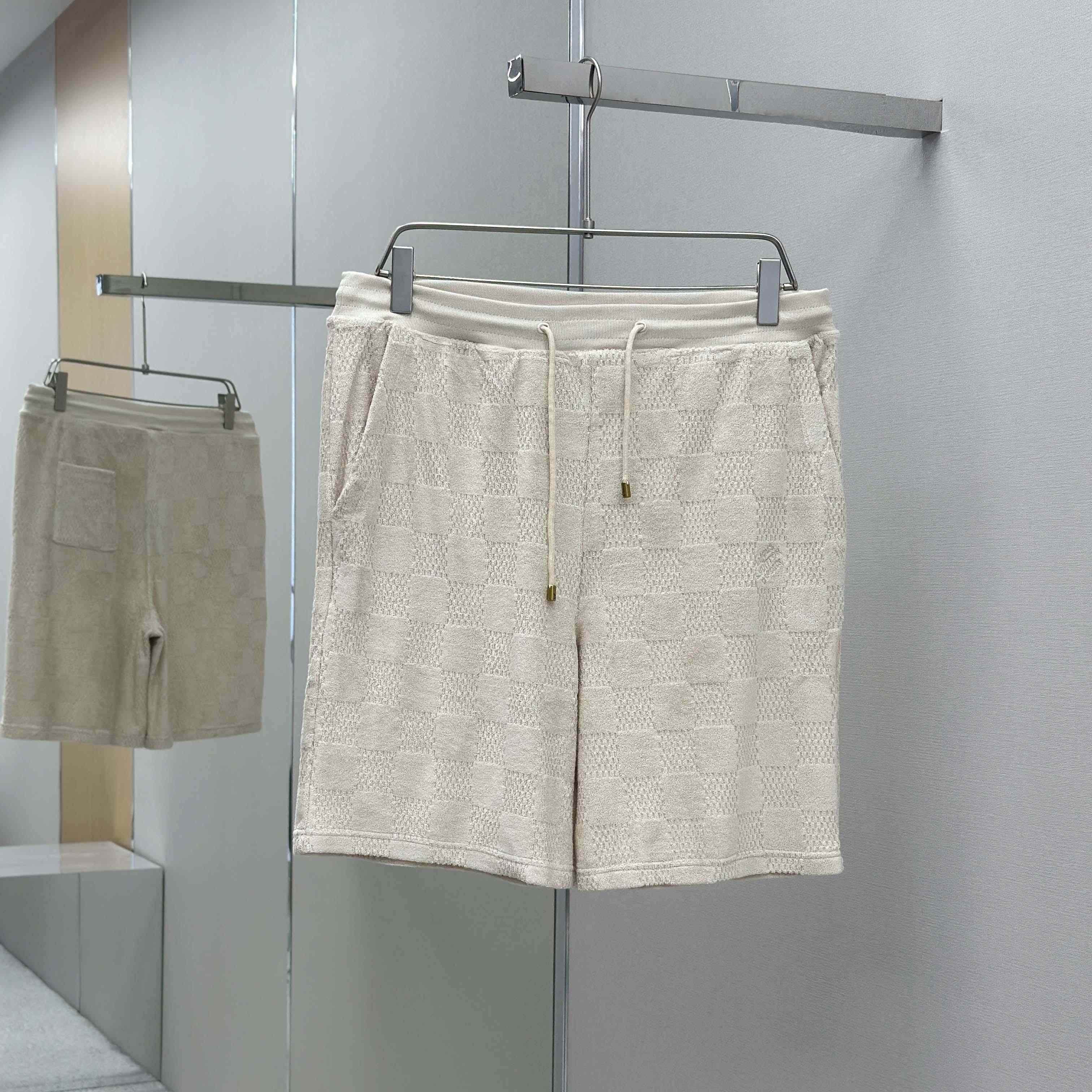 Louis Vuitton Damier French Terry Shorts   1AHUVJ - DopestKickz